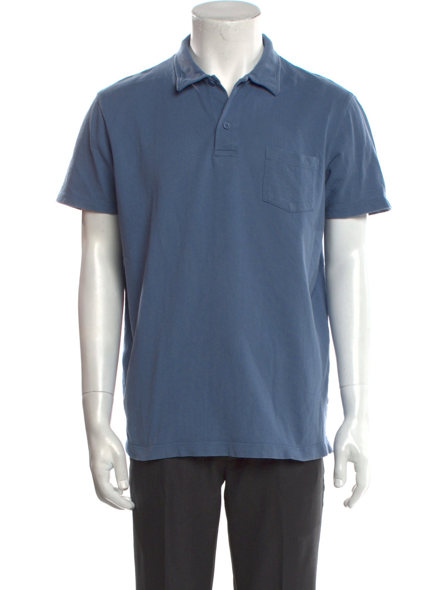 Sunspel Collar Short Sleeve Polo Shirt
