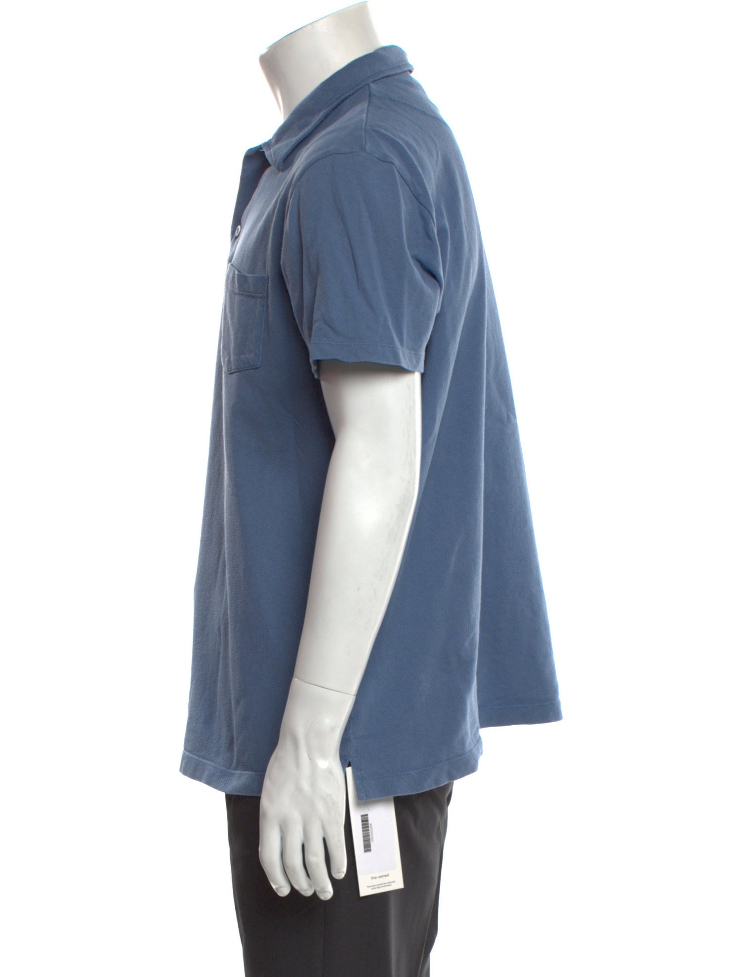 Sunspel Collar Short Sleeve Polo Shirt