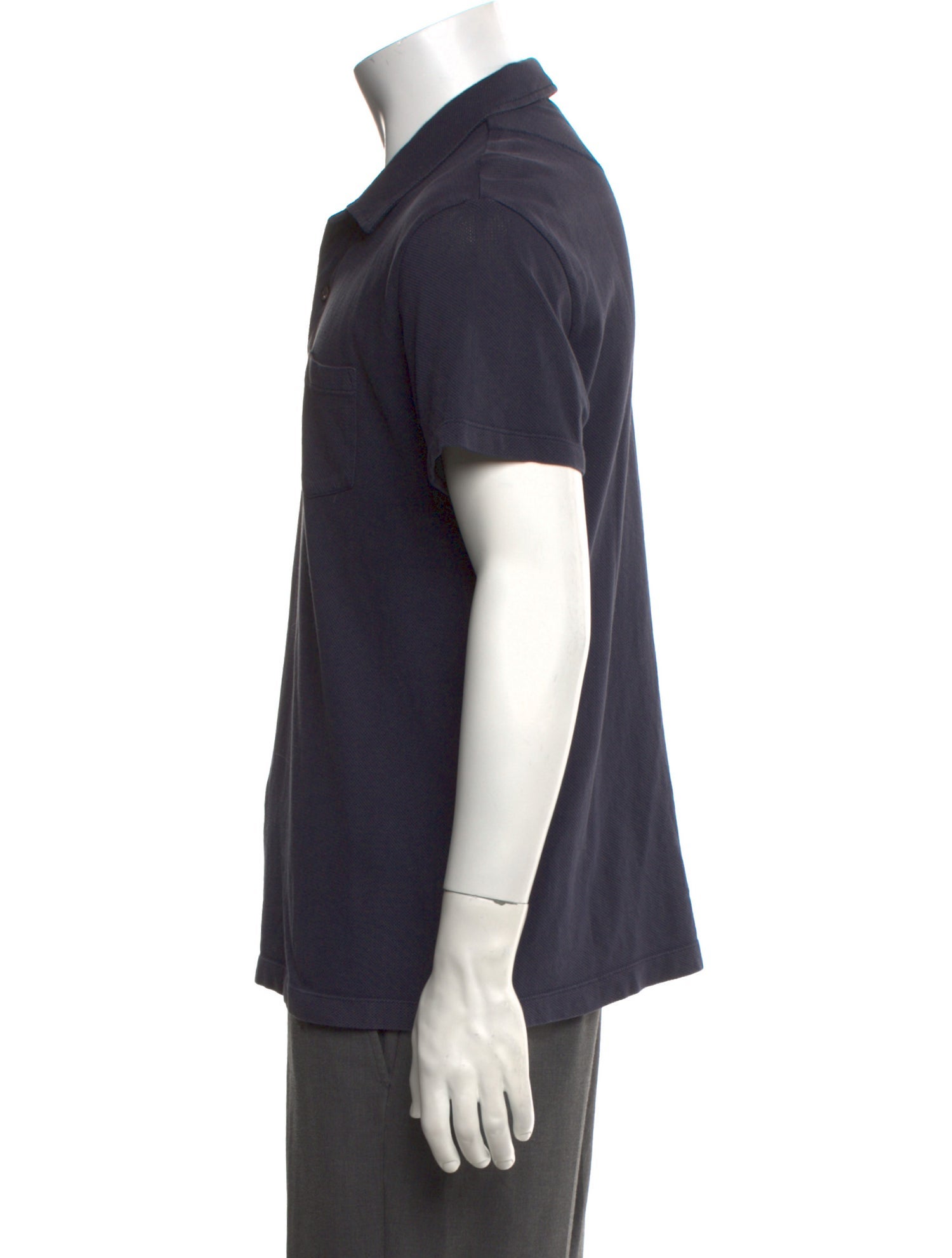 Sunspel Collar Short Sleeve Polo Shirt