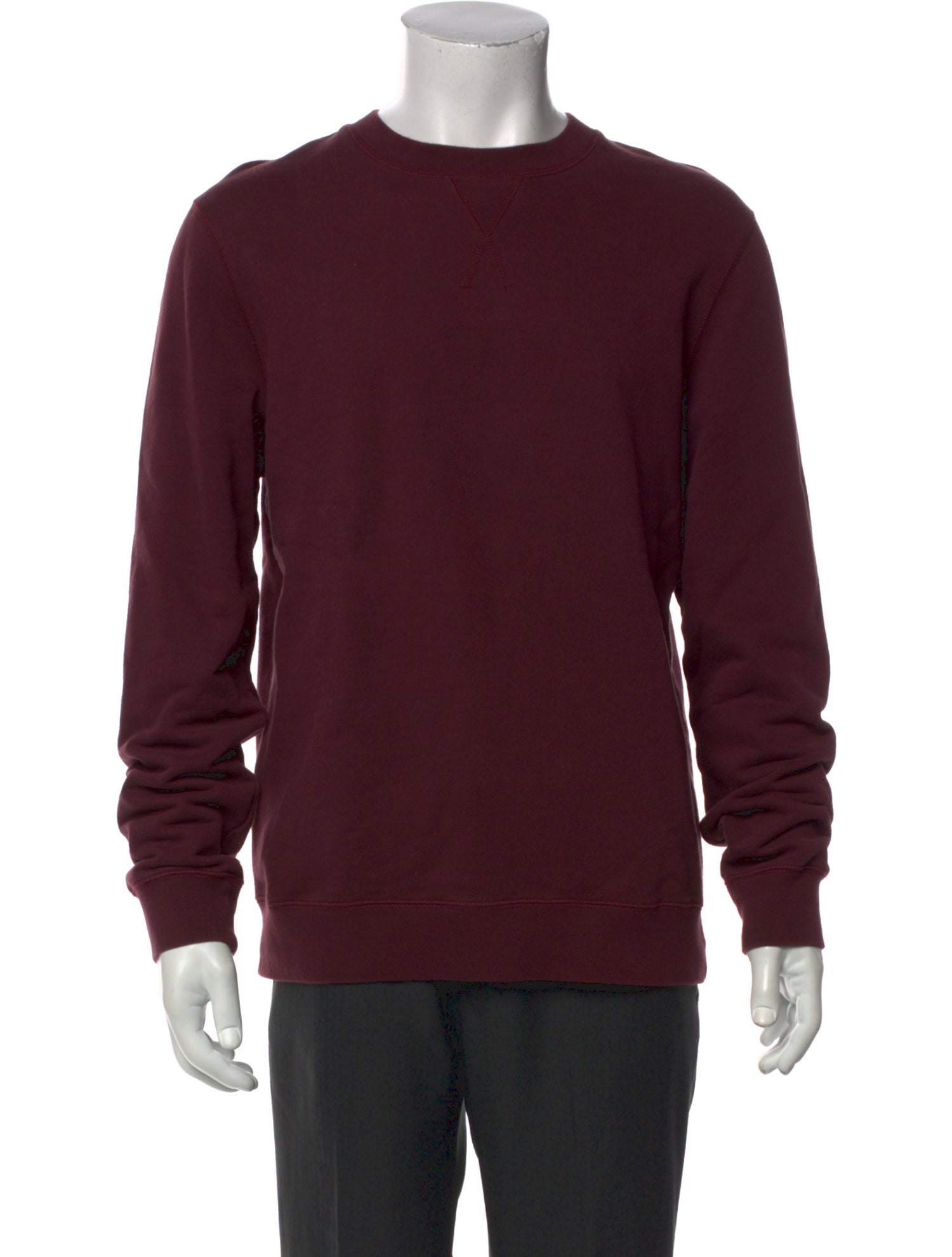 Sunspel Crew Neck Long Sleeve Pullover