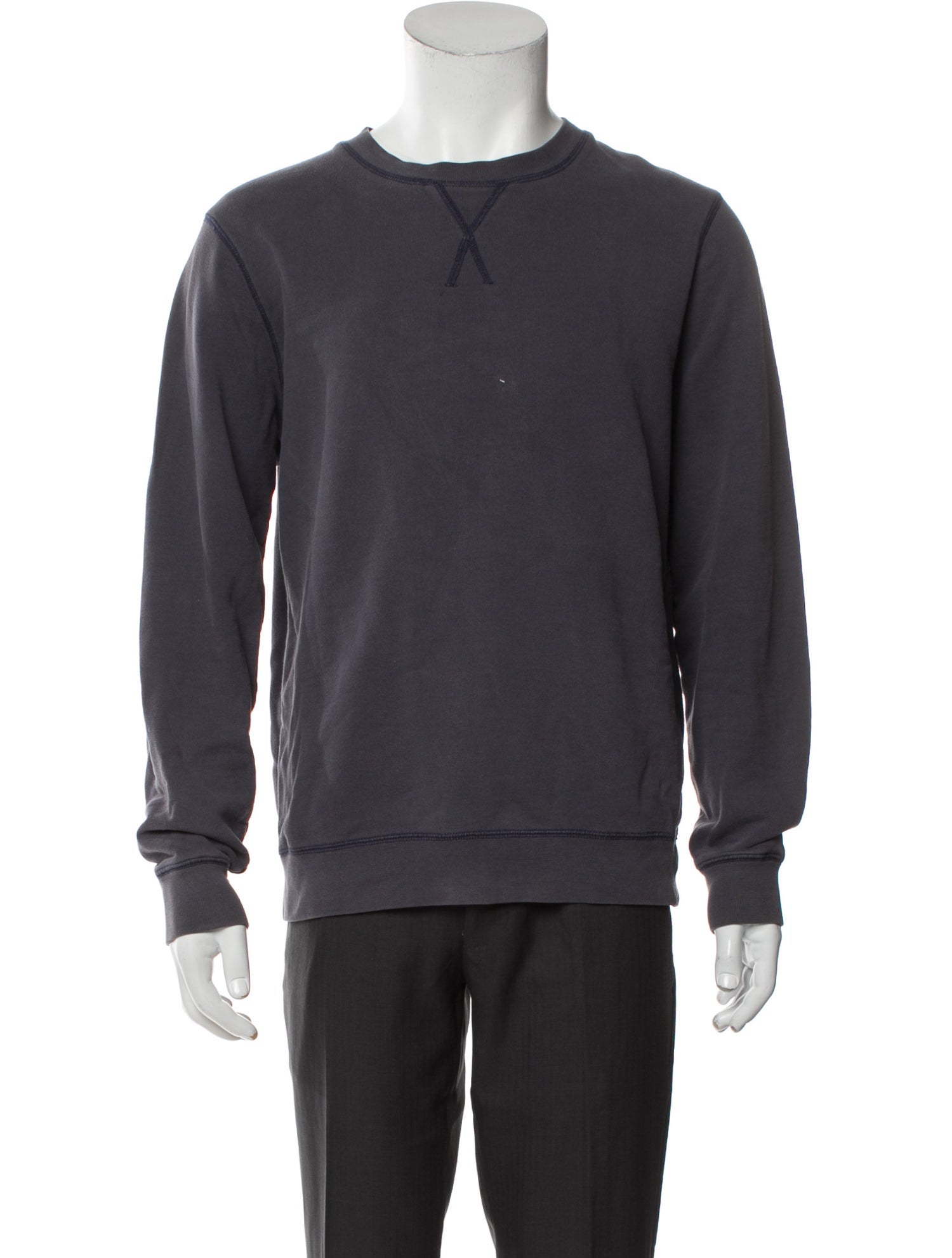 Sunspel Crew Neck Long Sleeve Pullover