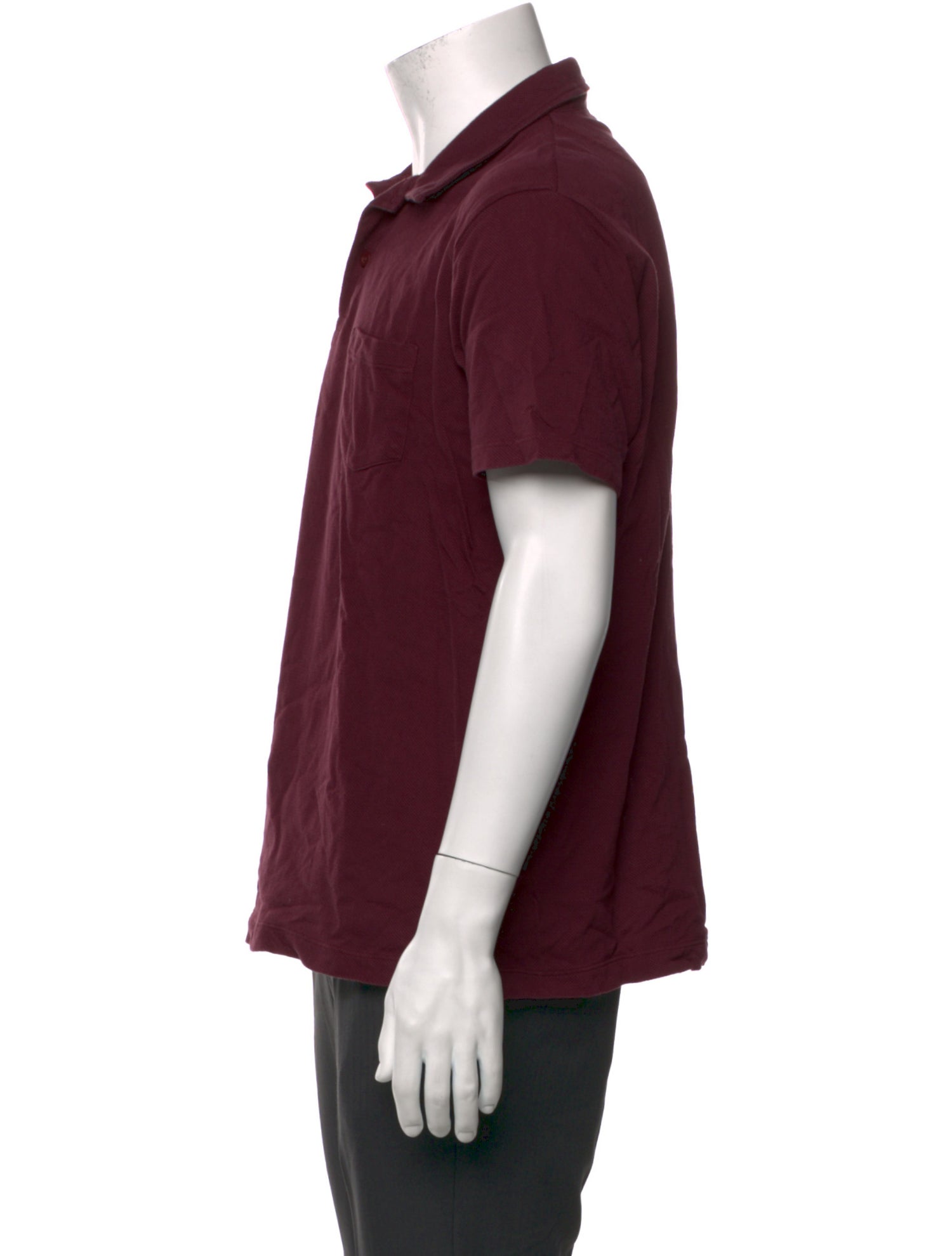 Sunspel Collar Short Sleeve Polo Shirt