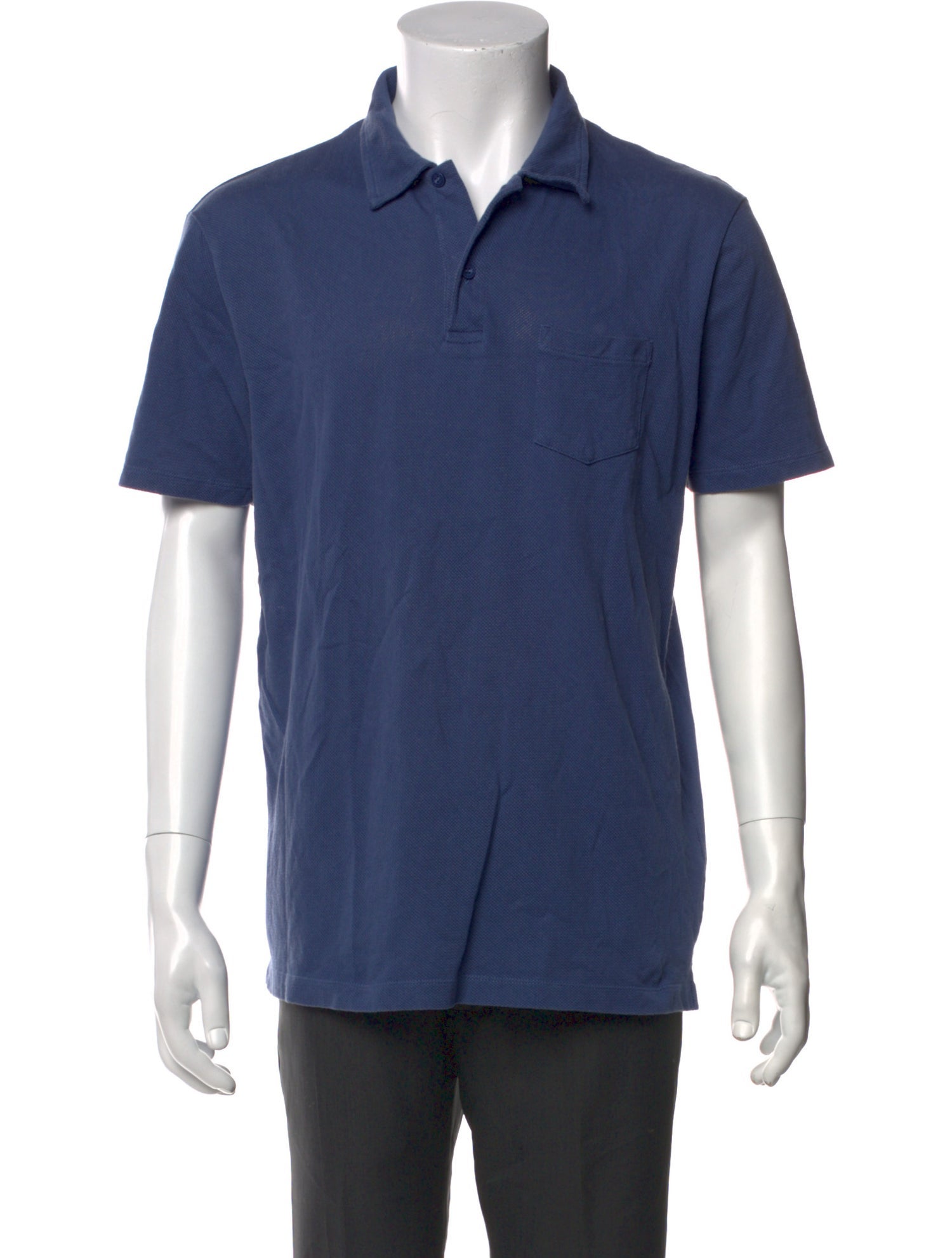 Sunspel Collar Short Sleeve Polo Shirt