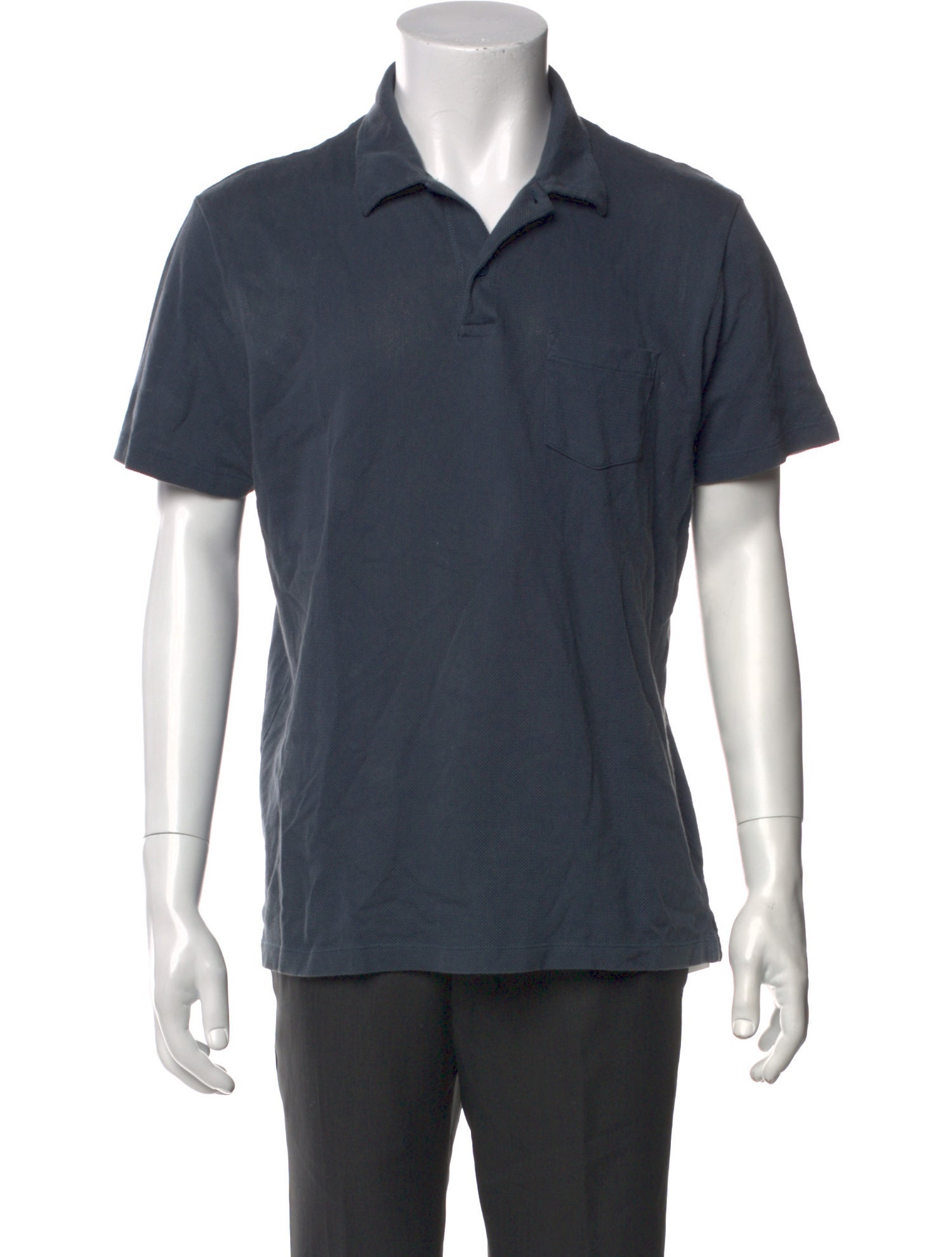 Sunspel Collar Short Sleeve Polo Shirt