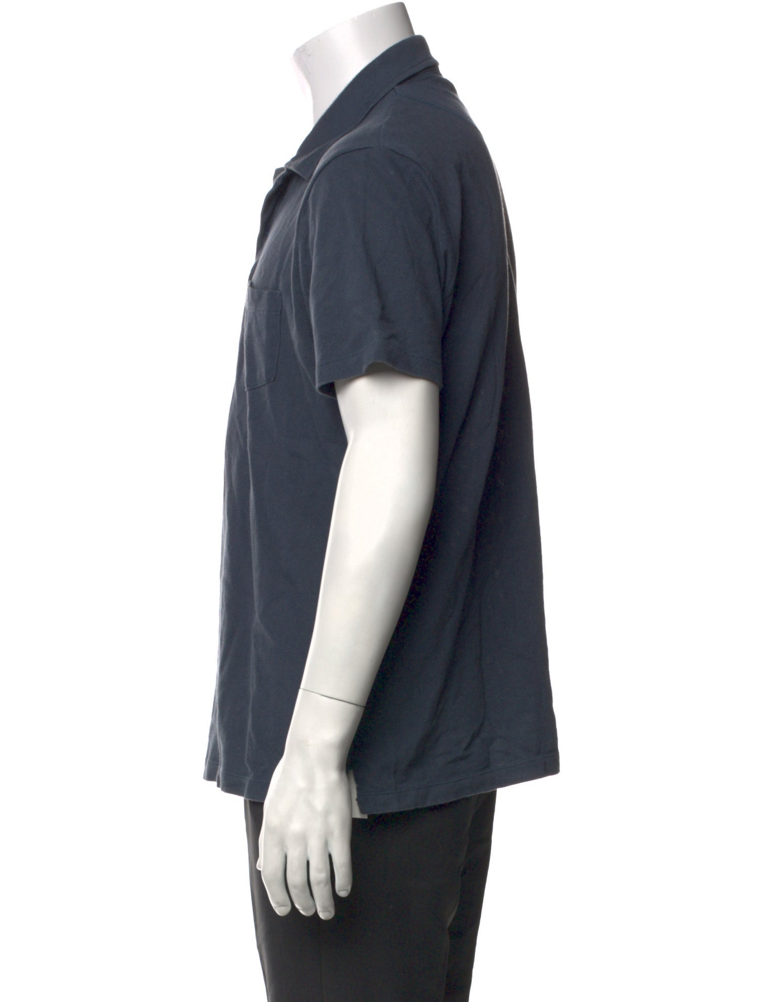 Sunspel Collar Short Sleeve Polo Shirt