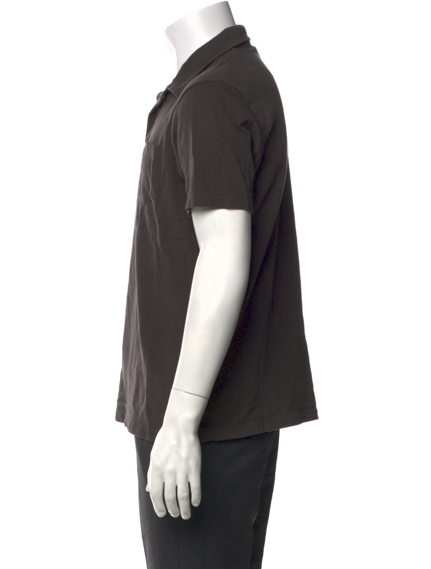 Sunspel Collar Short Sleeve Polo Shirt