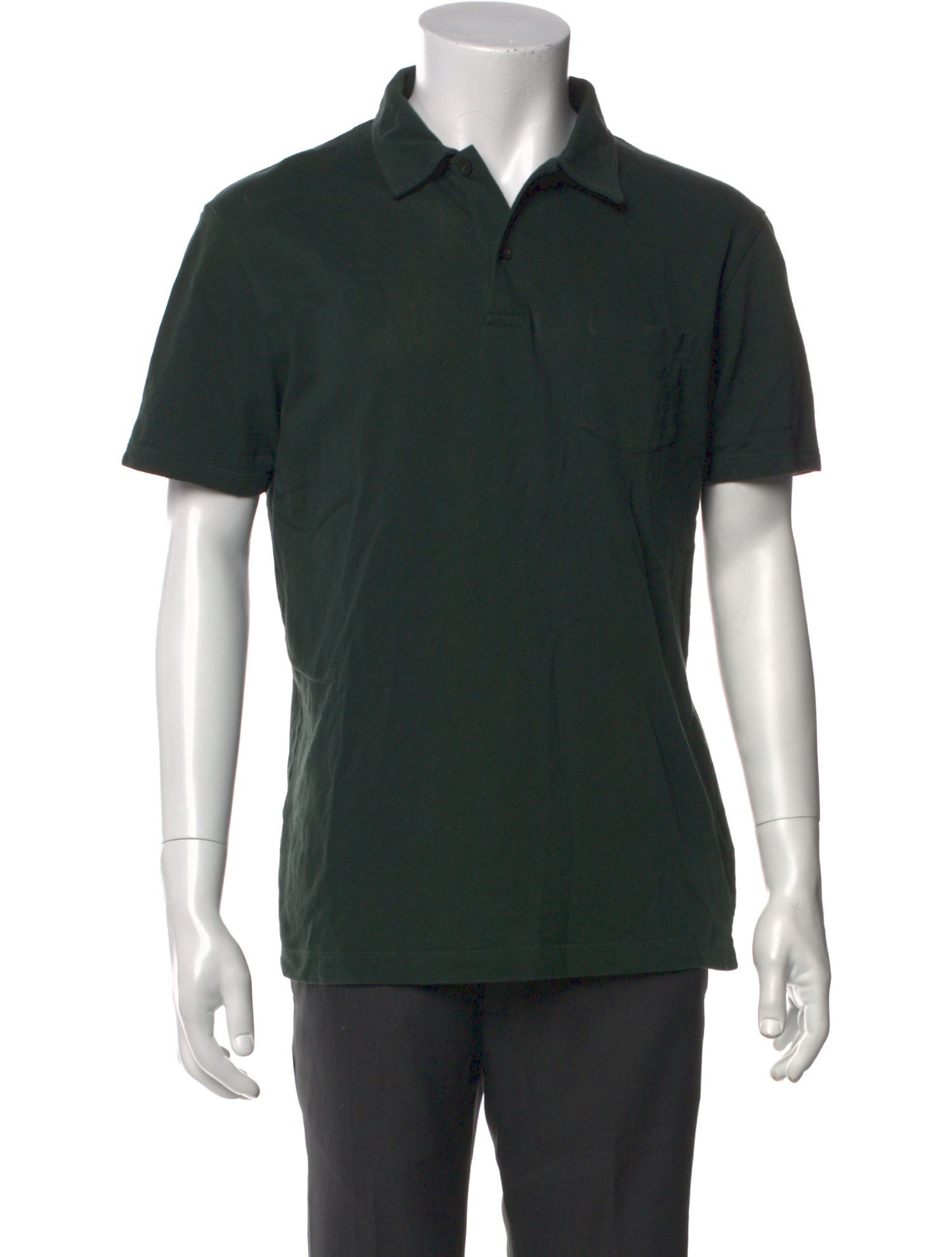 Sunspel Collar Short Sleeve Polo Shirt