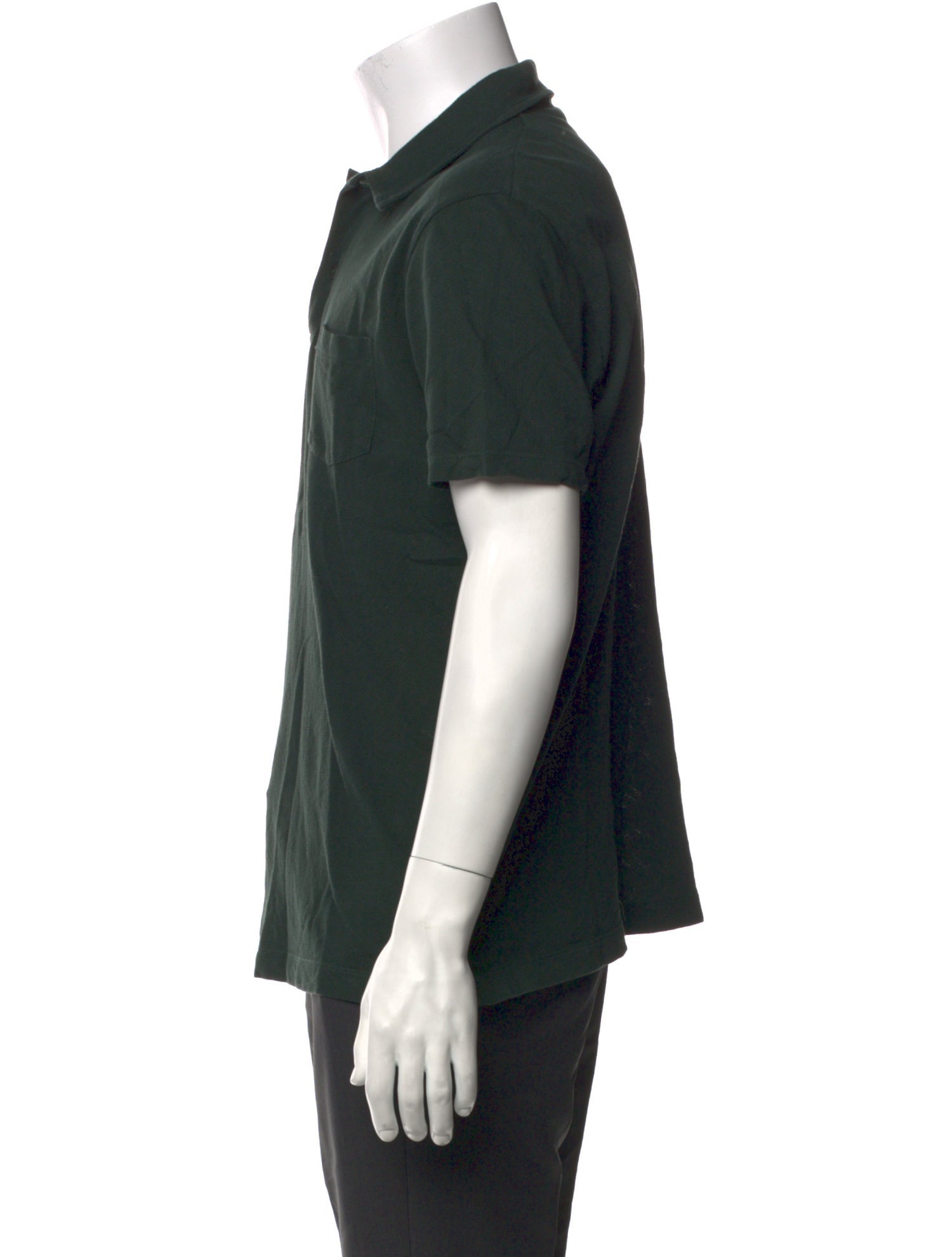 Sunspel Collar Short Sleeve Polo Shirt