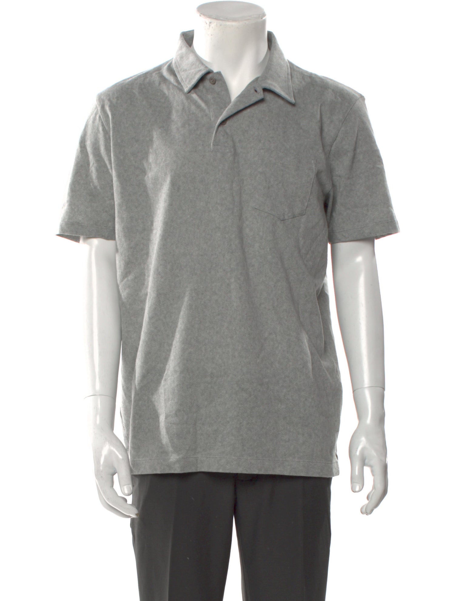 Sunspel Collar Short Sleeve Polo Shirt