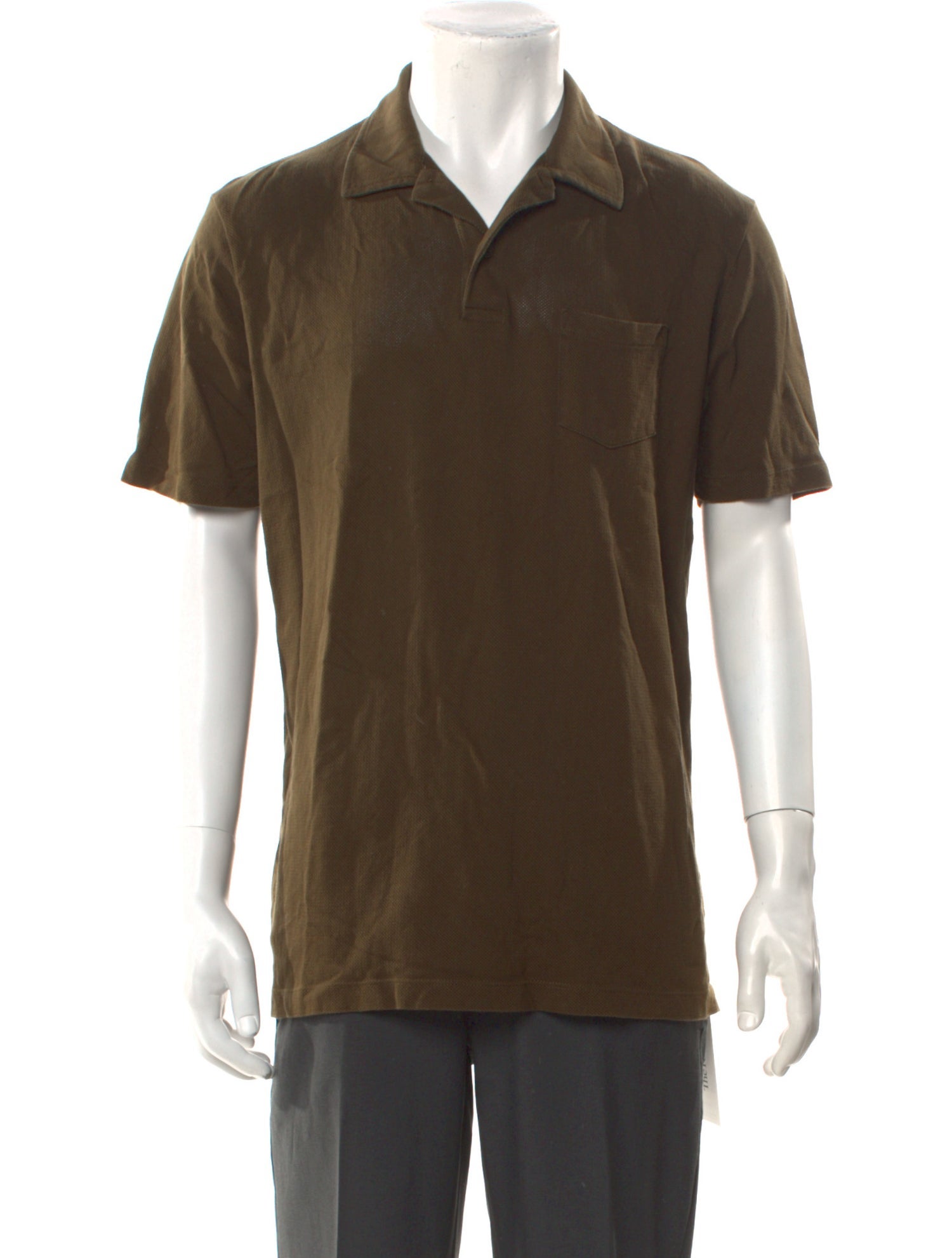 Sunspel Collar Short Sleeve Polo Shirt