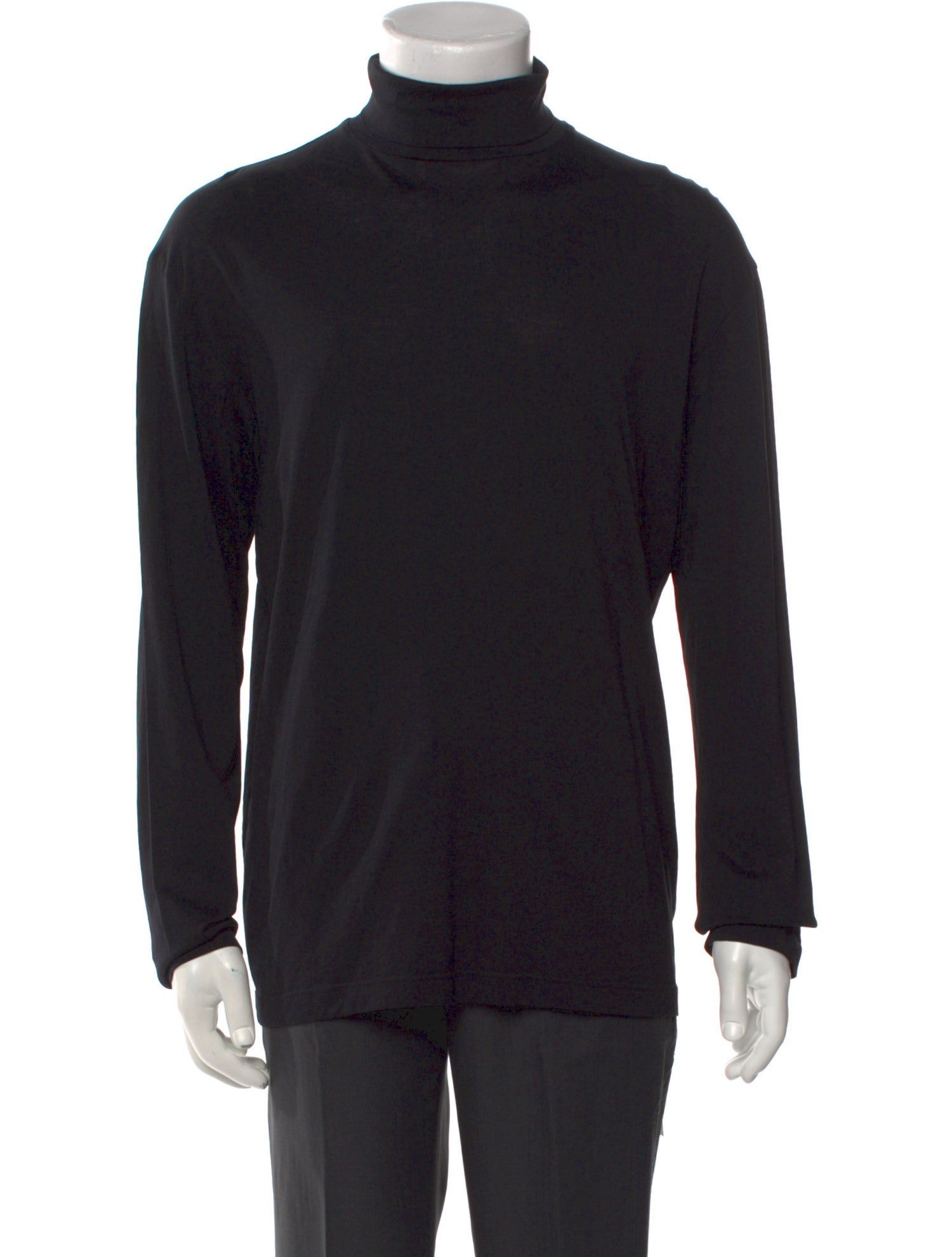 Sunspel Turtleneck Long Sleeve T-Shirt