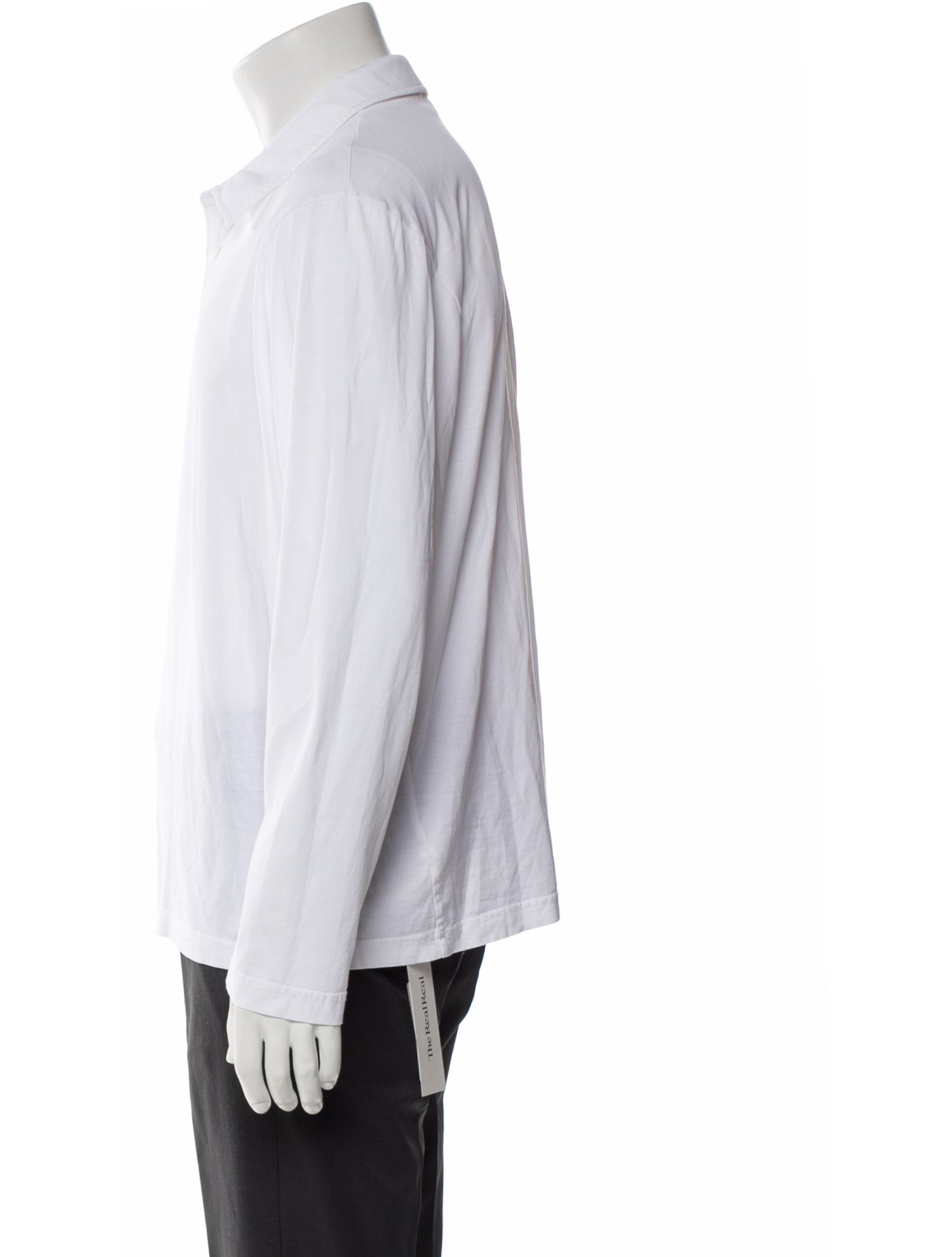 Sunspel Collar Long Sleeve Polo Shirt