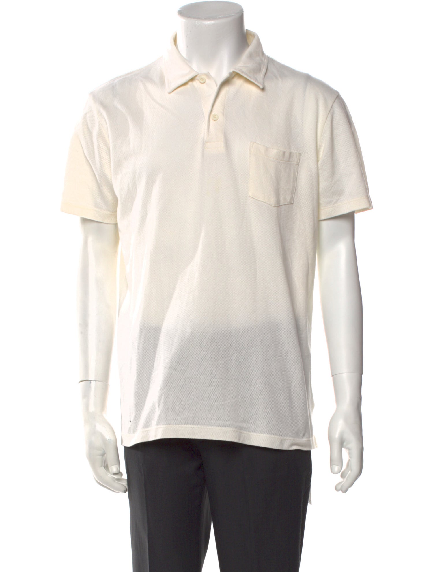 Sunspel Collar Short Sleeve Polo Shirt