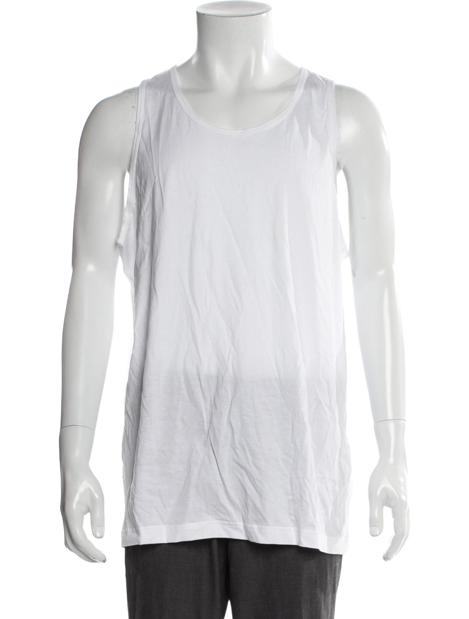 Sunspel Scoop Neck Sleeveless T-Shirt