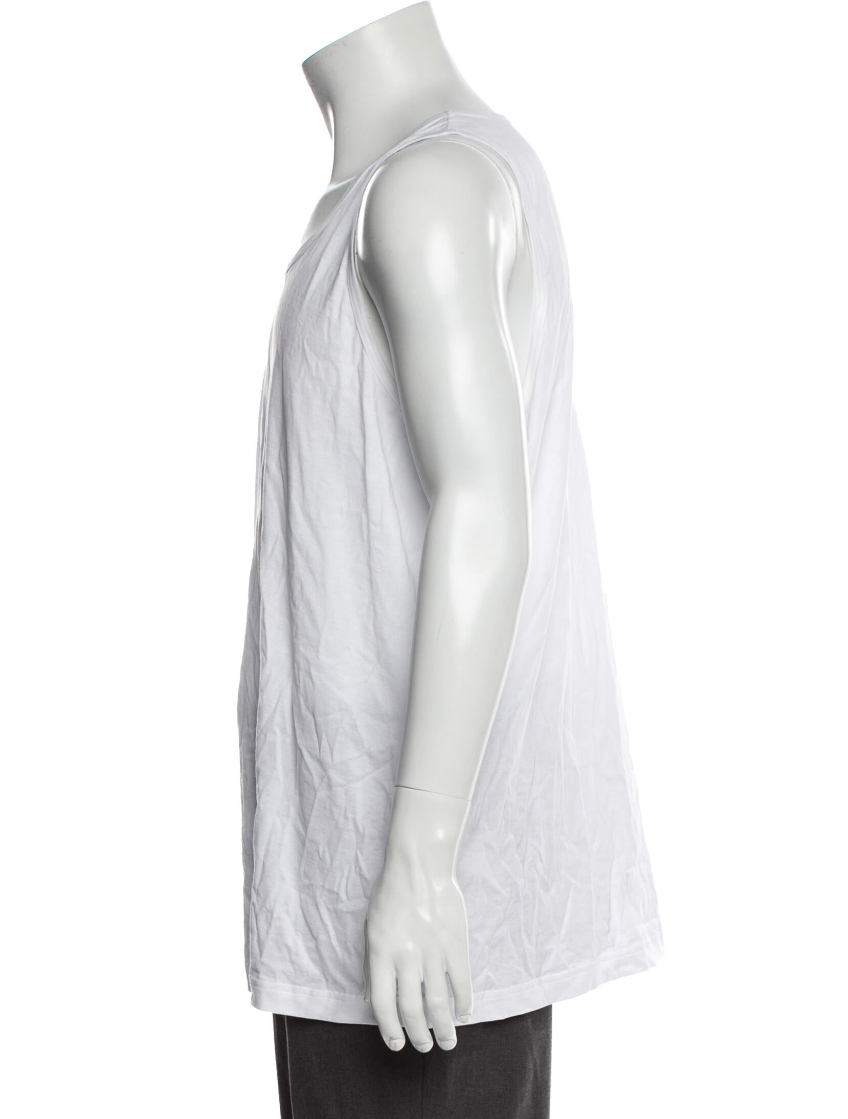 Sunspel Scoop Neck Sleeveless T-Shirt