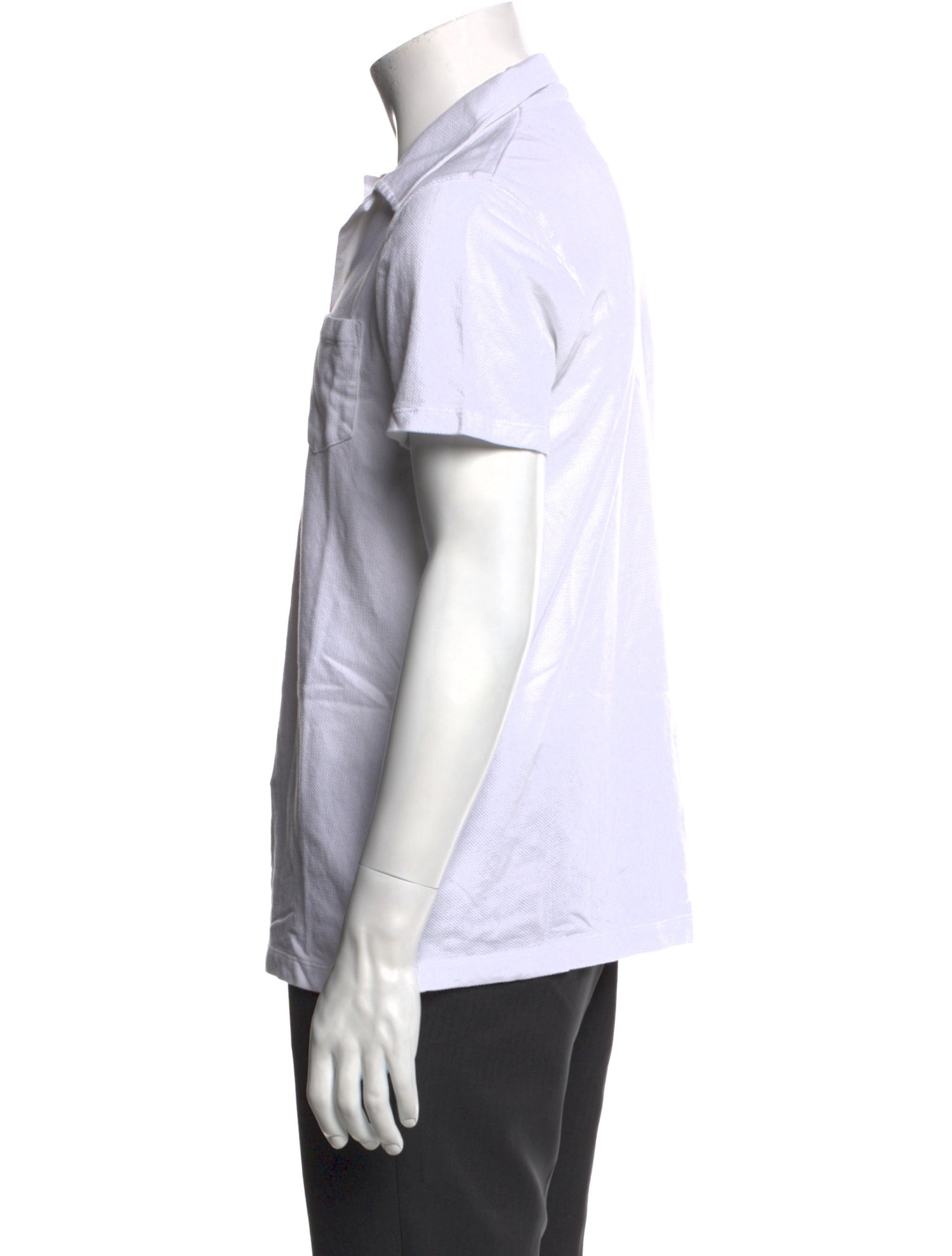 Sunspel Collar Short Sleeve Polo Shirt