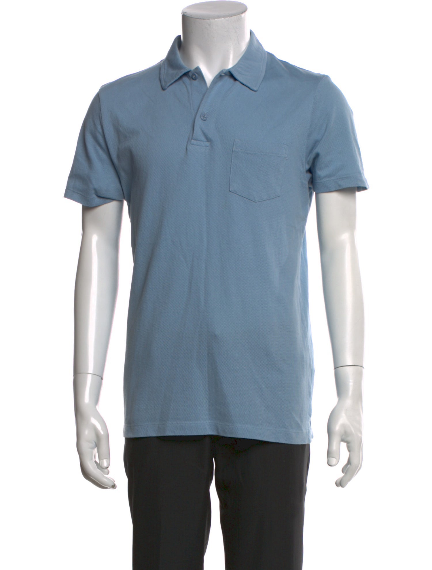 Sunspel Collar Short Sleeve Polo Shirt