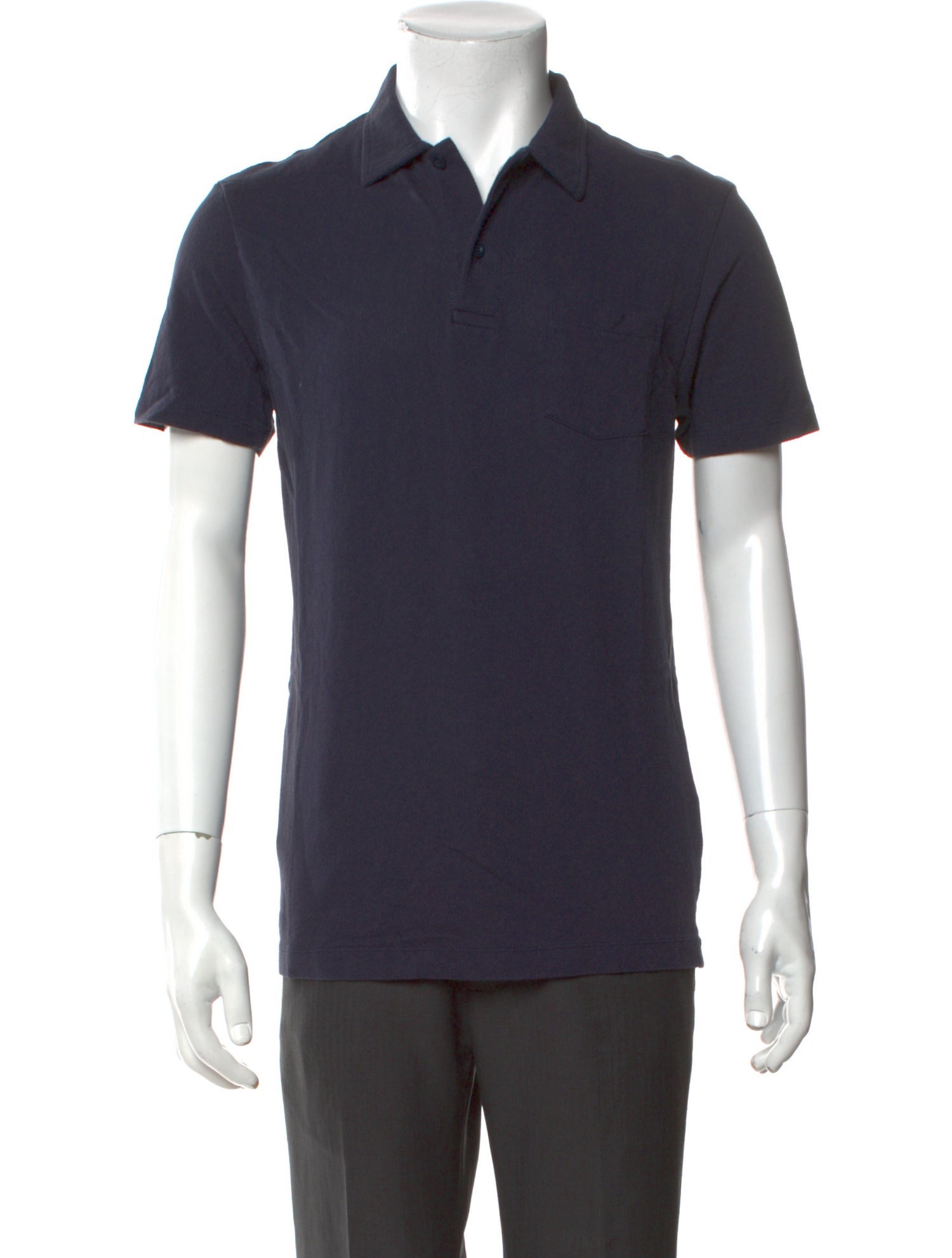 Sunspel Collar Short Sleeve Polo Shirt