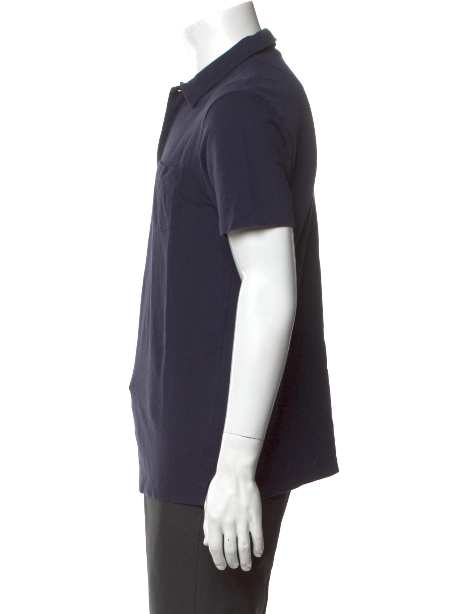 Sunspel Collar Short Sleeve Polo Shirt