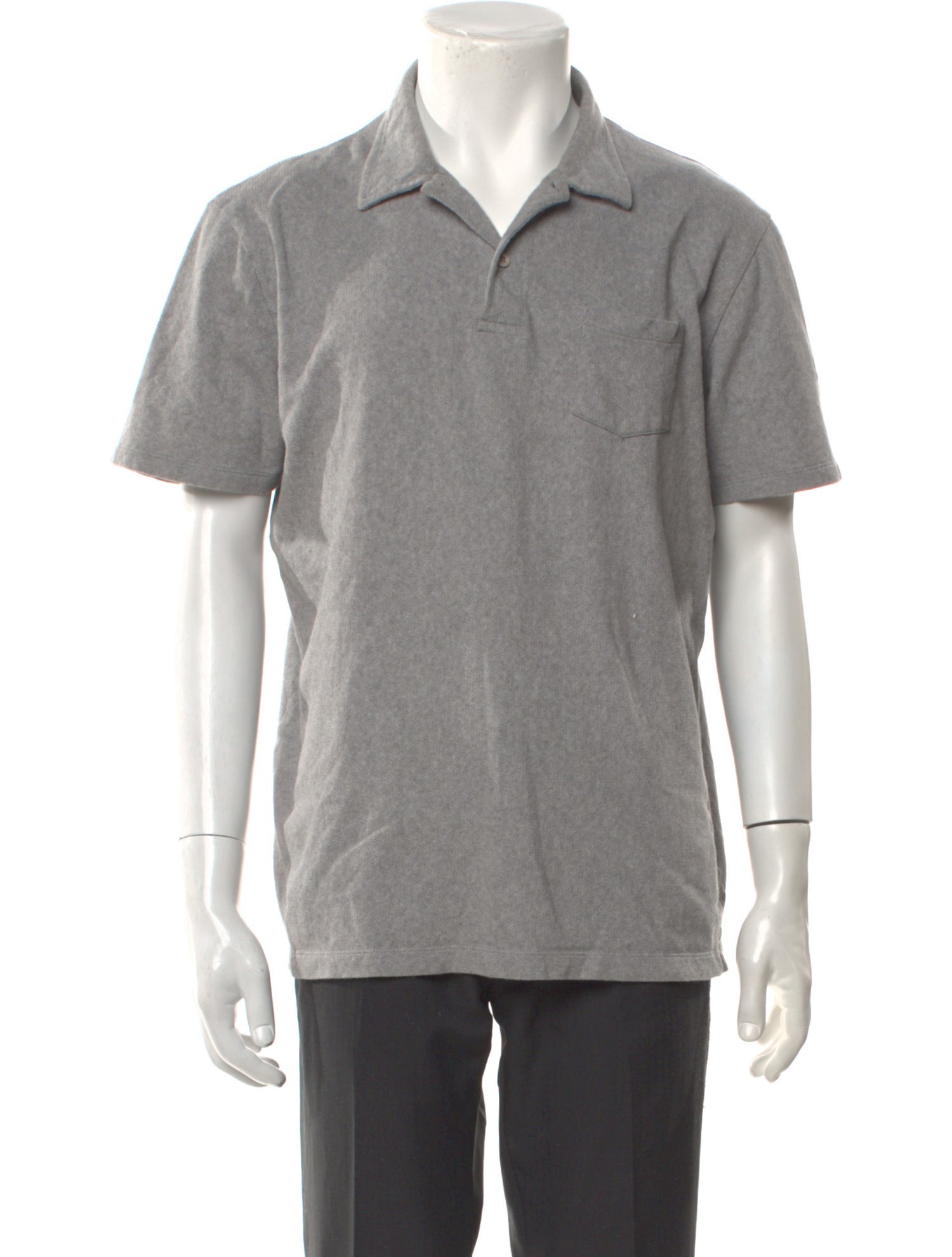 Sunspel Collar Short Sleeve Polo Shirt