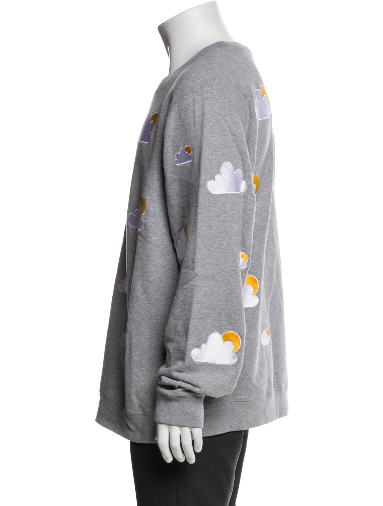 Sunspel Graphic Print Crew Neck Pullover