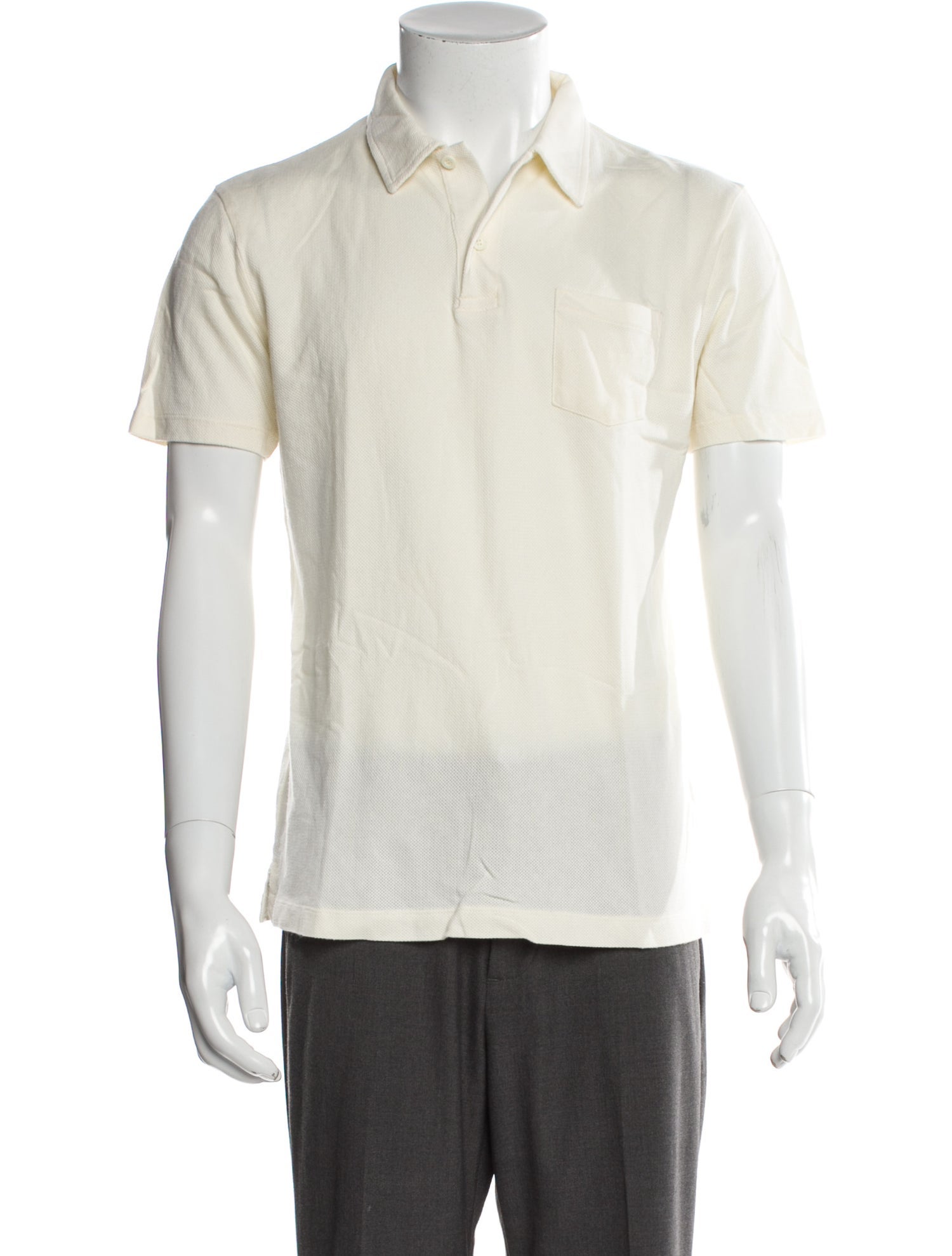 Sunspel Collar Short Sleeve Polo Shirt