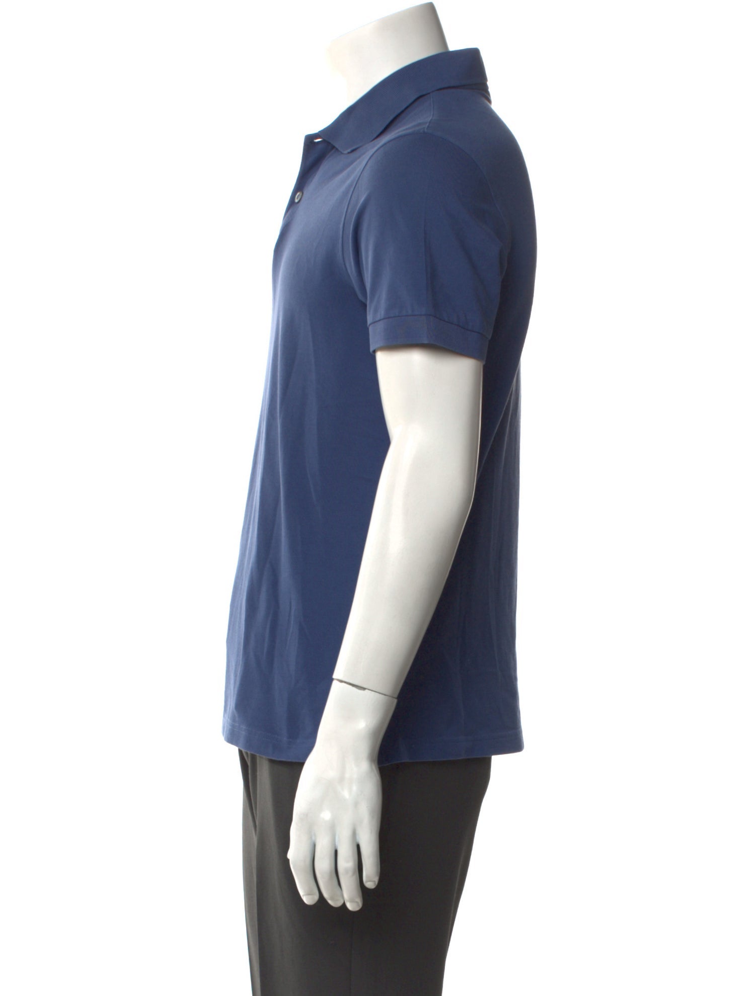 Sunspel V-Neck Short Sleeve Polo Shirt