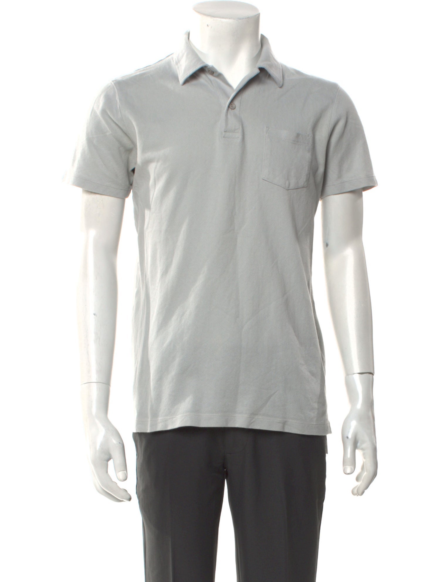 Sunspel Collar Short Sleeve Polo Shirt