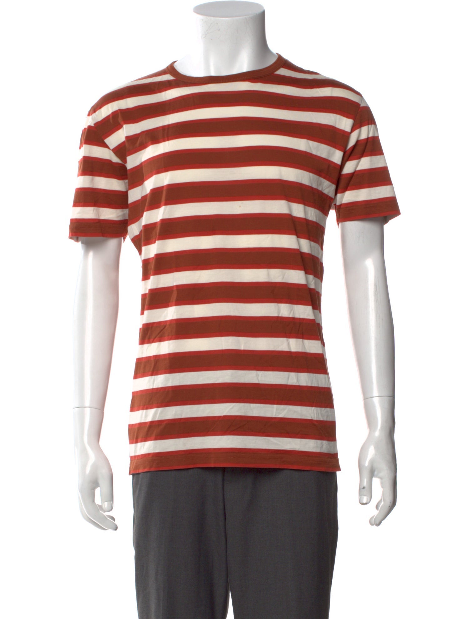 Sunspel Striped Crew Neck T-Shirt