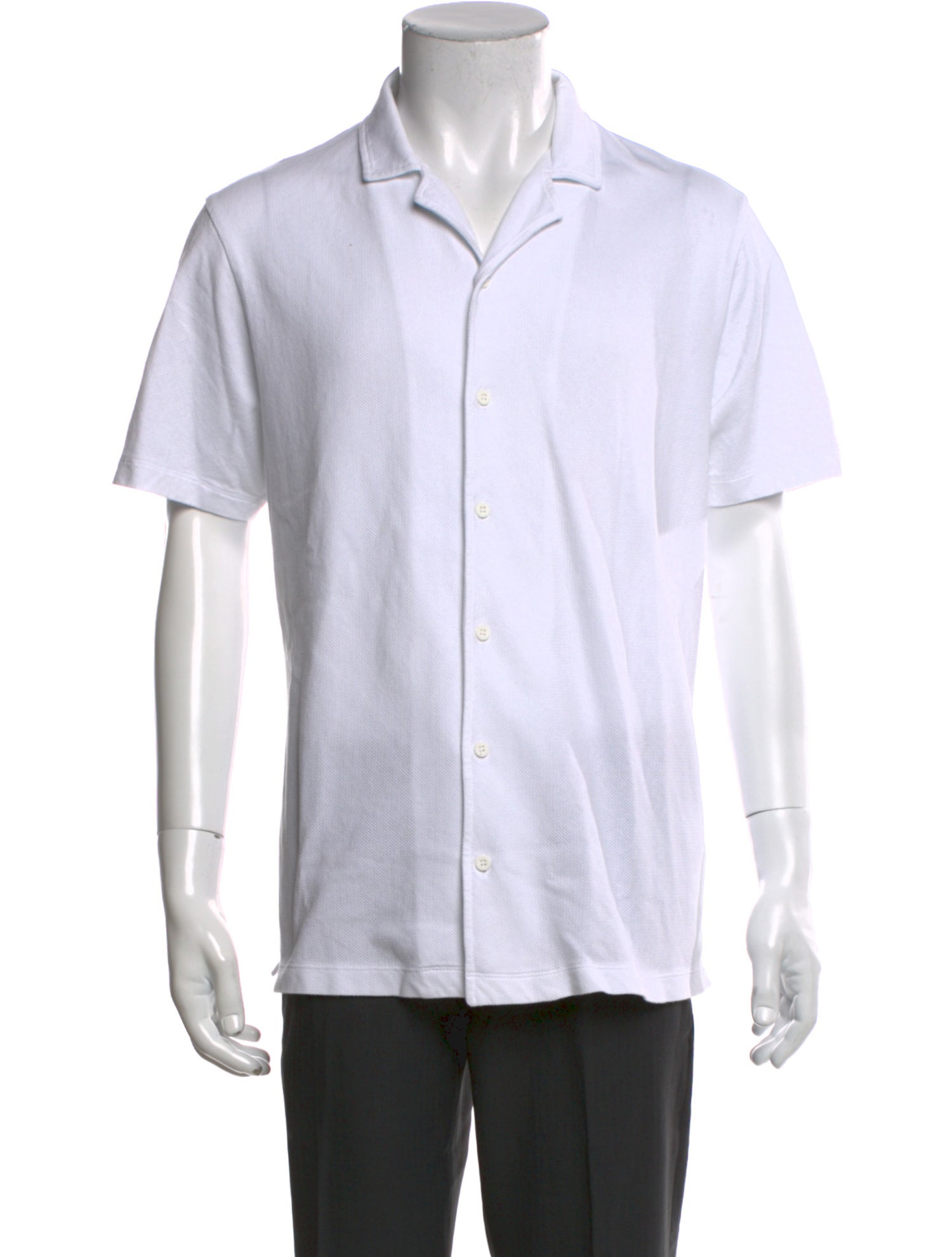 Sunspel Collar Short Sleeve Polo Shirt