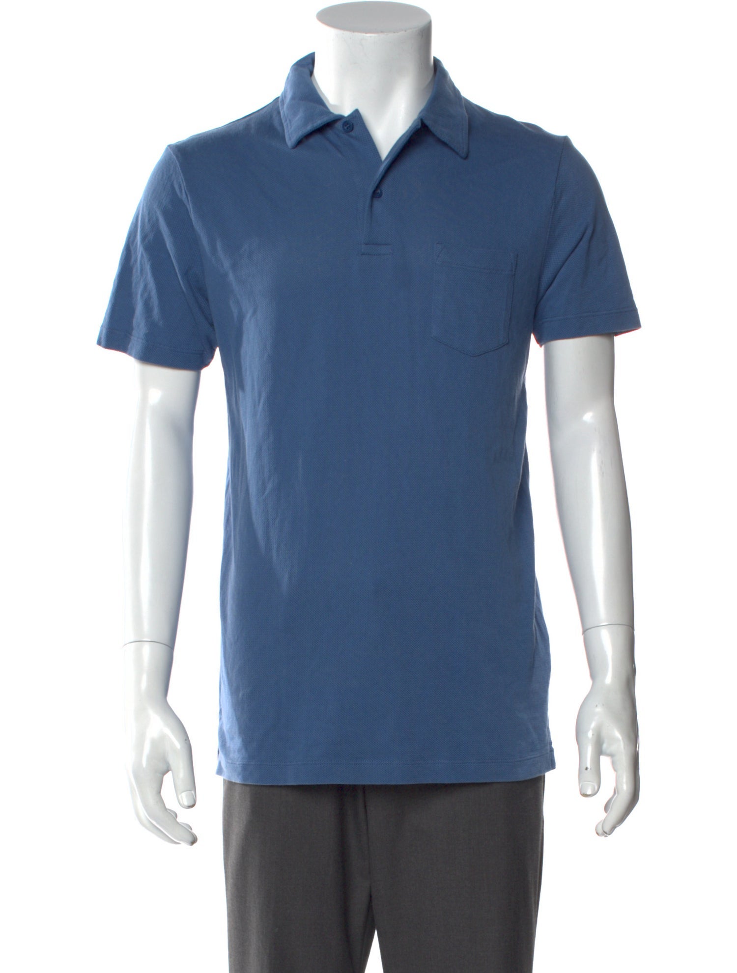 Sunspel Collar Short Sleeve Polo Shirt