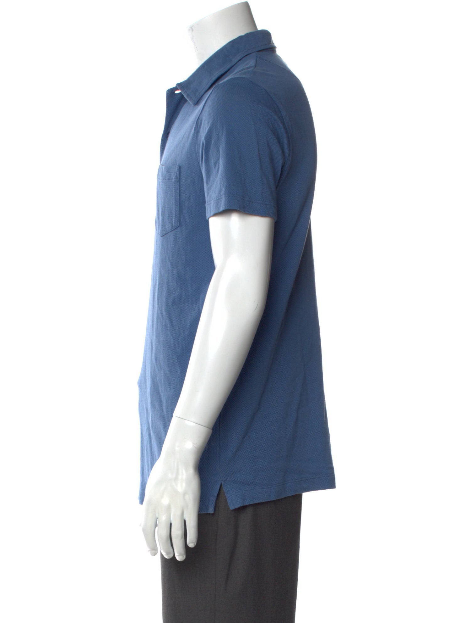 Sunspel Collar Short Sleeve Polo Shirt