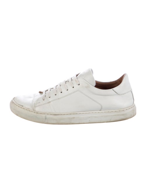 Sunspel Leather Sneakers