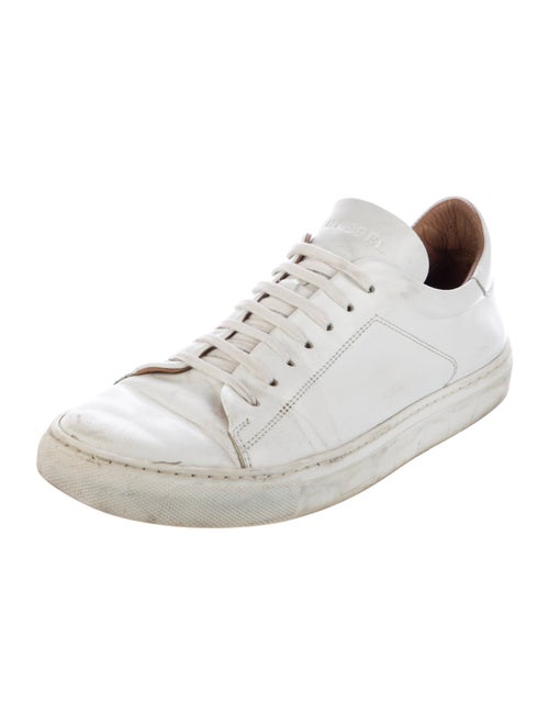 Sunspel Leather Sneakers