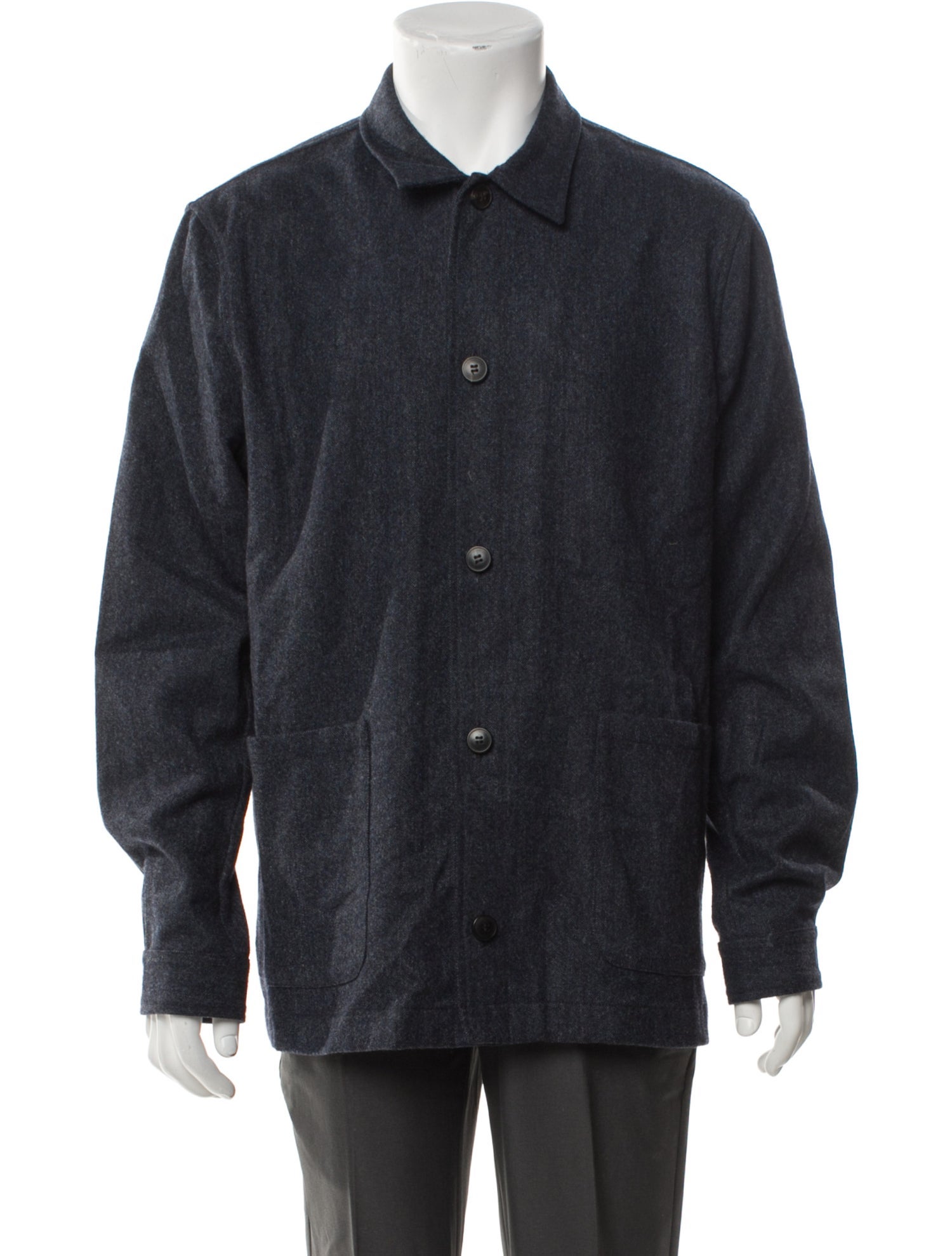 Sunspel Merino Wool Denim Jacket