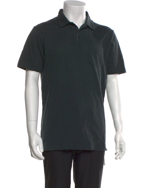 Sunspel Crew Neck Short Sleeve Polo Shirt