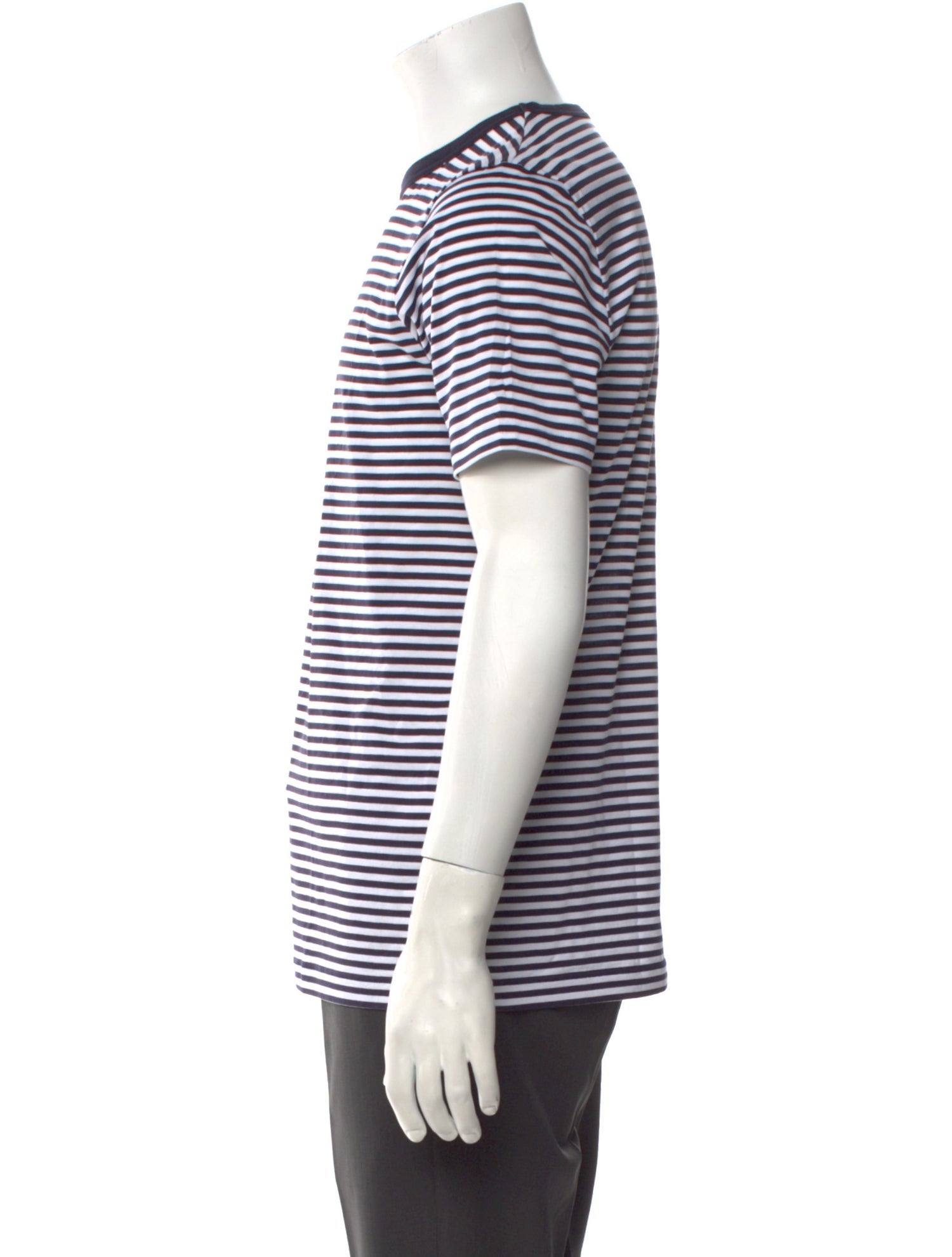 Sunspel Striped Crew Neck T-Shirt