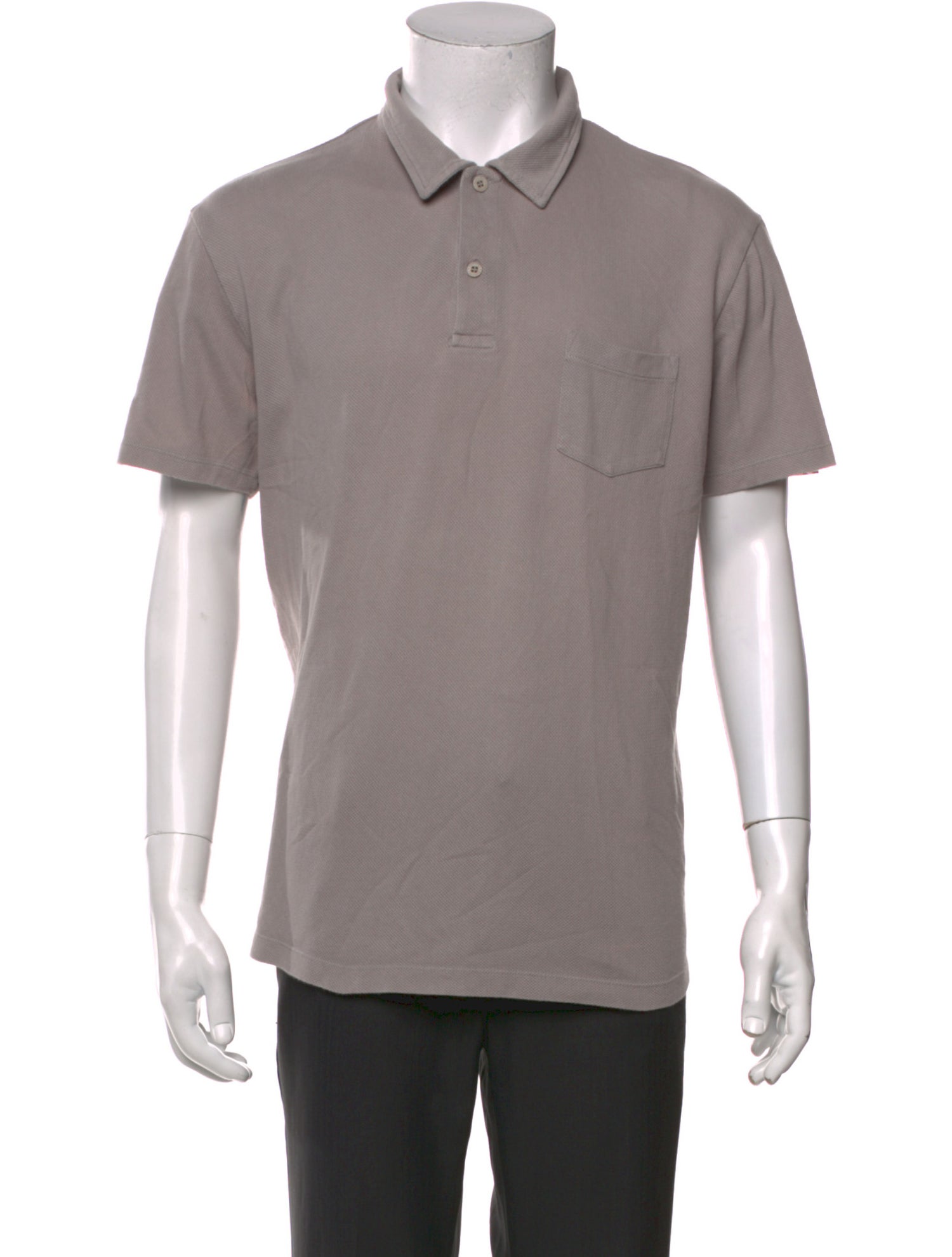 Sunspel Collar Short Sleeve Polo Shirt