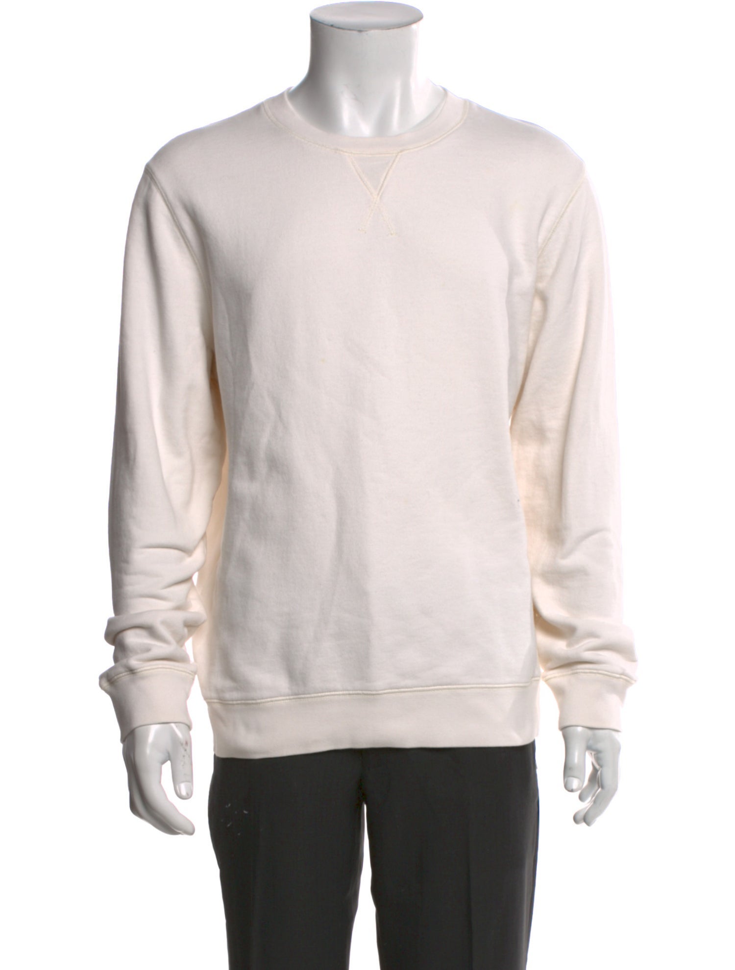 Sunspel Crew Neck Long Sleeve Pullover