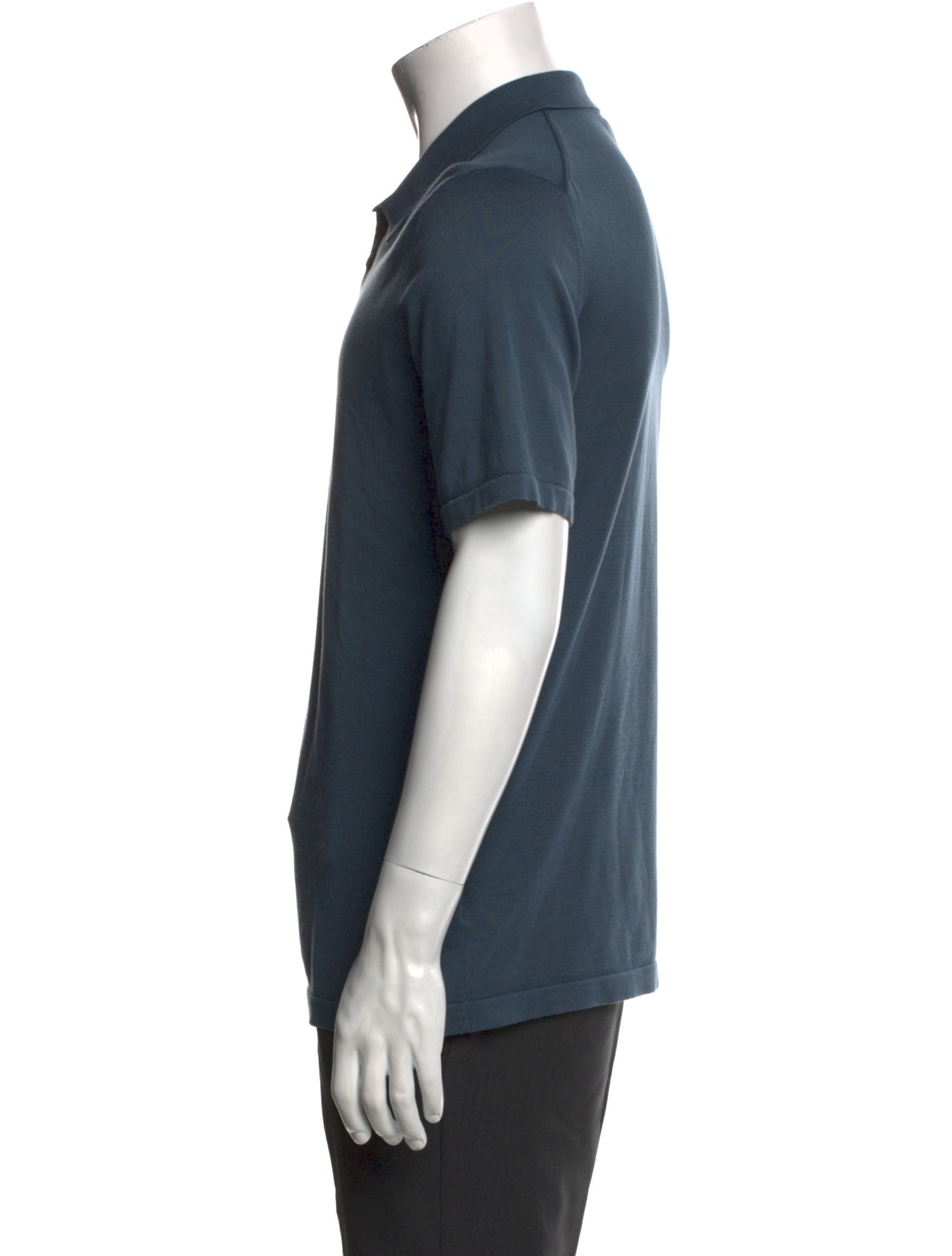 Sunspel Collar Short Sleeve Polo Shirt