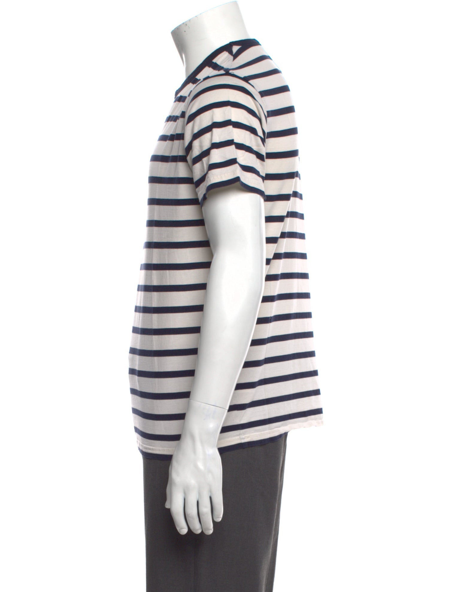Sunspel Striped Crew Neck T-Shirt