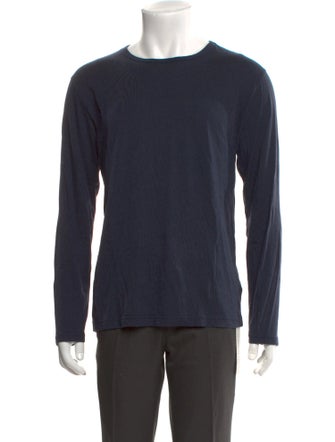 Sunspel Crew Neck Long Sleeve Henley