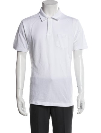 Sunspel Collar Short Sleeve Polo Shirt