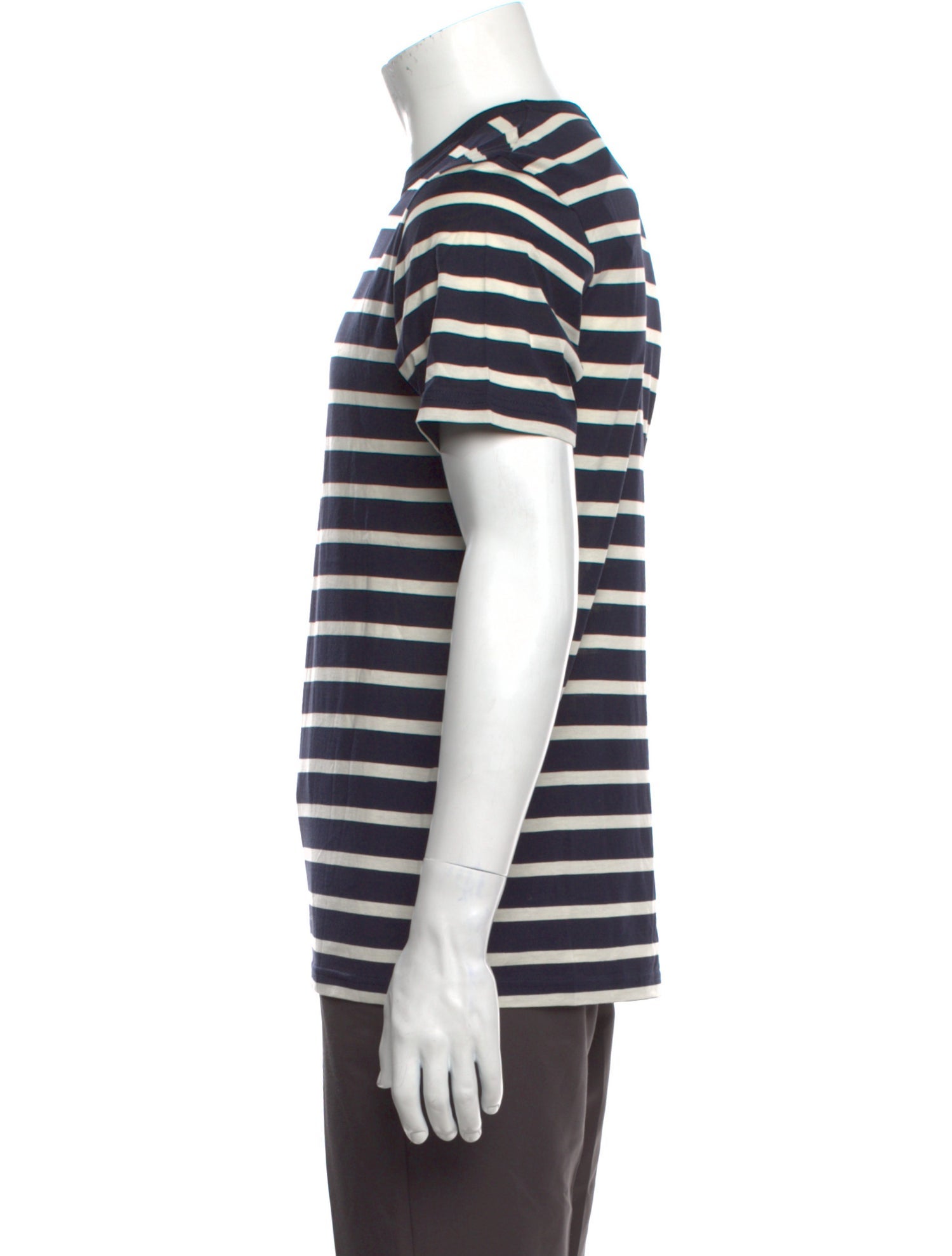 Sunspel Striped Crew Neck T-Shirt
