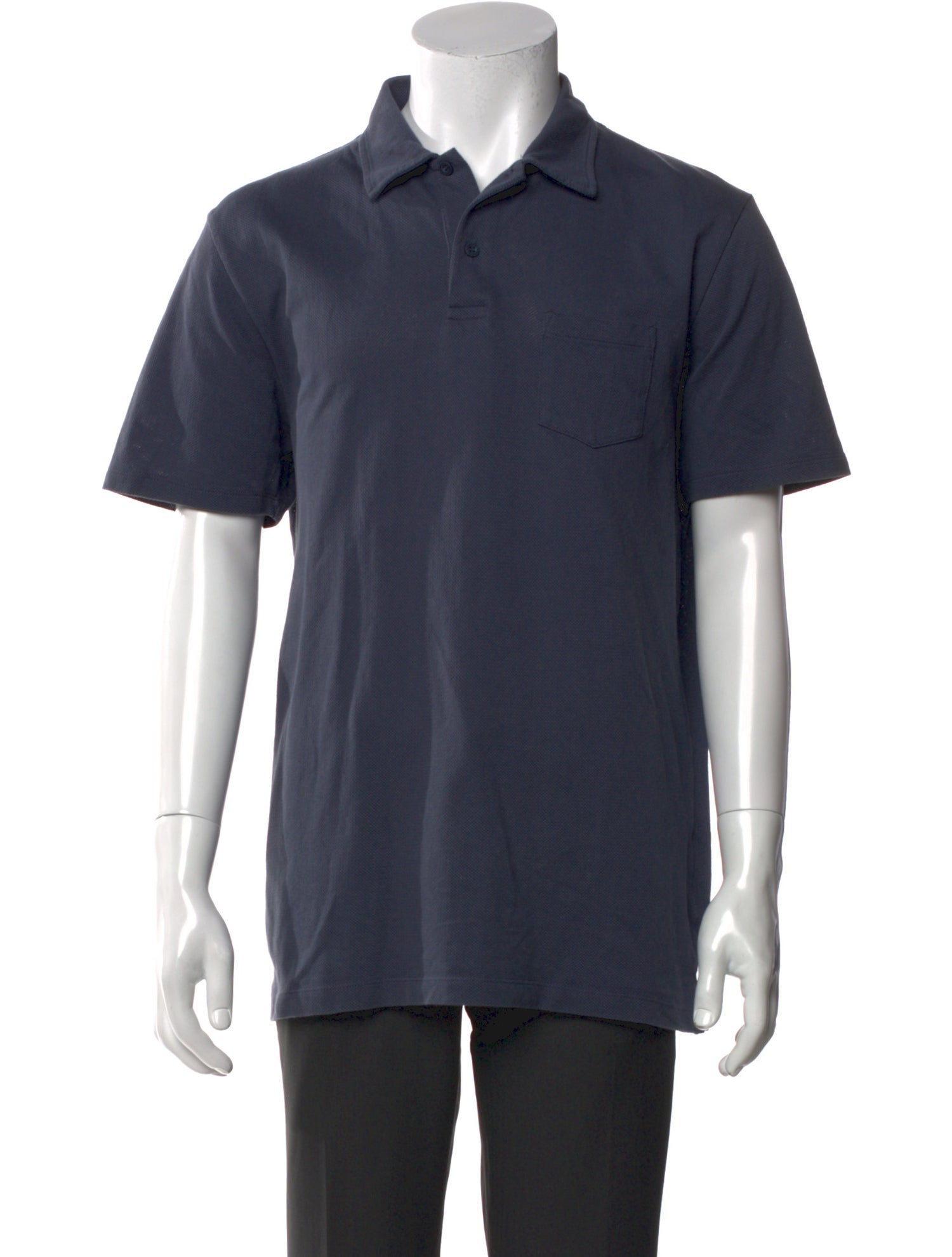 Sunspel Collar Short Sleeve Polo Shirt