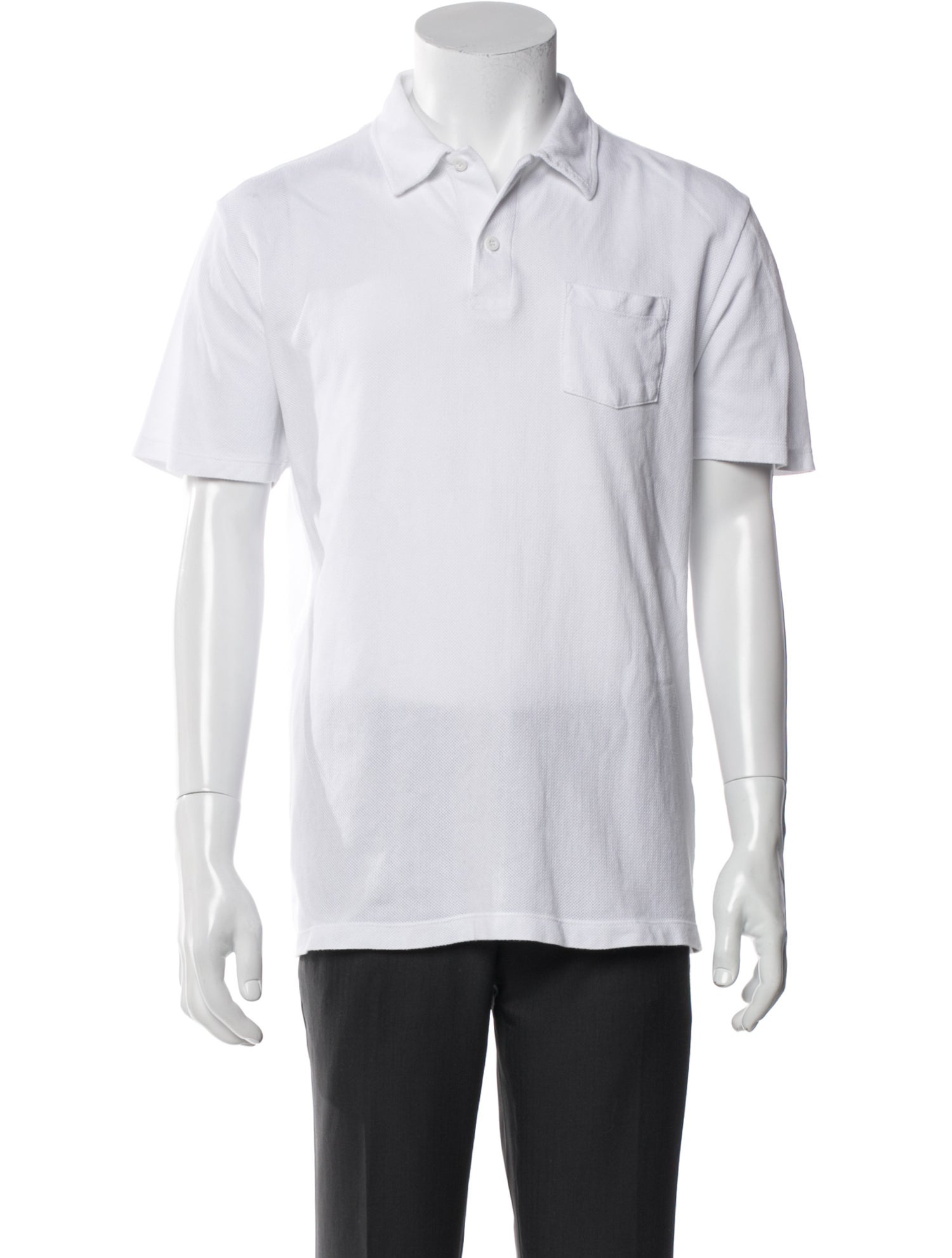 Sunspel Collar Short Sleeve Polo Shirt