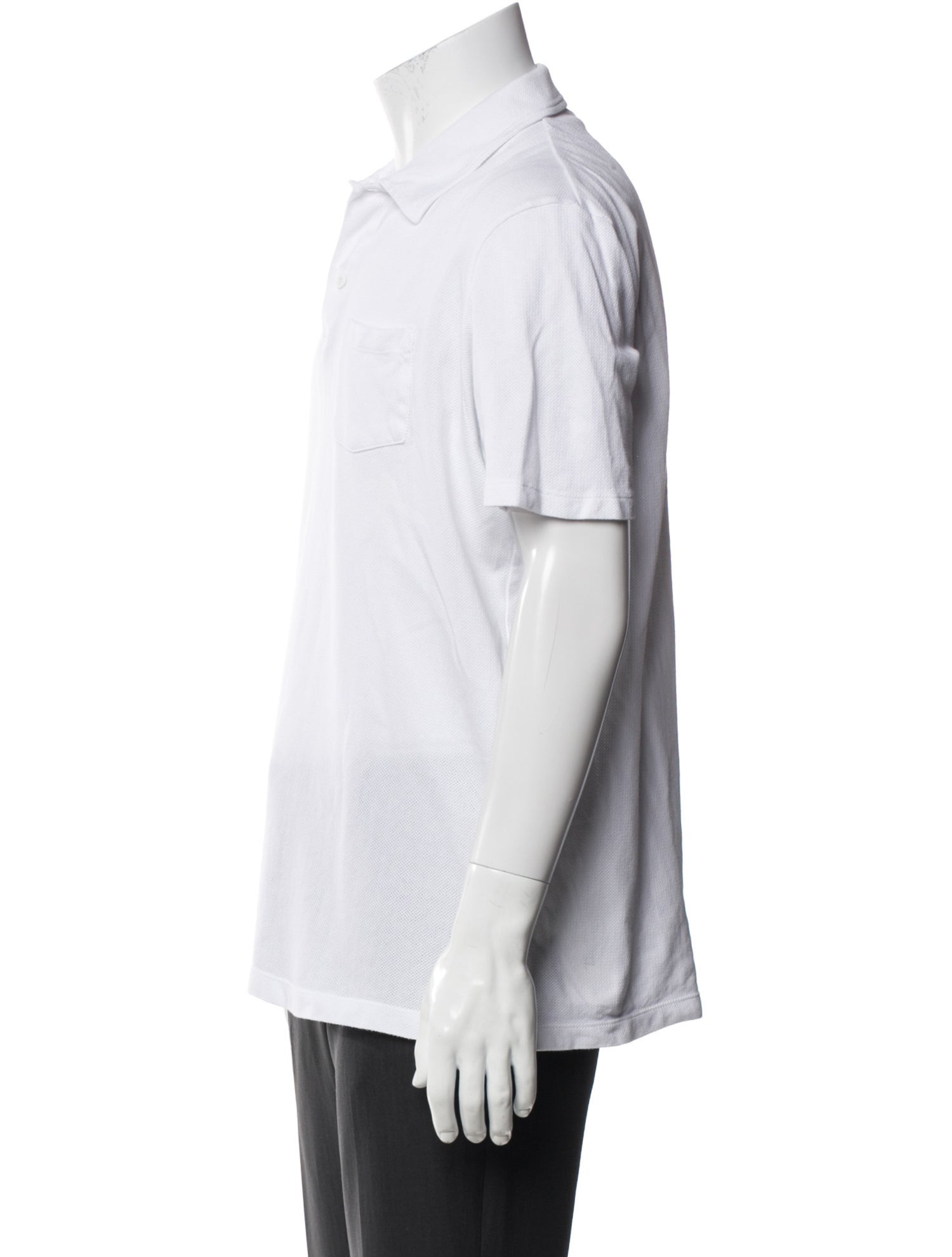 Sunspel Collar Short Sleeve Polo Shirt