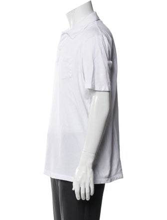 Sunspel Collar Short Sleeve Polo Shirt