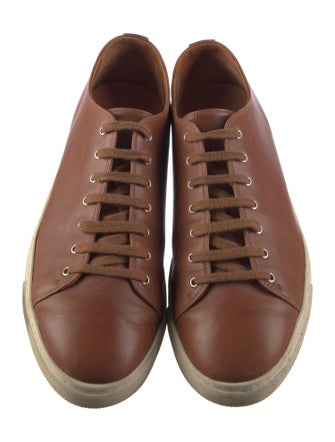 Sunspel Leather Sneakers