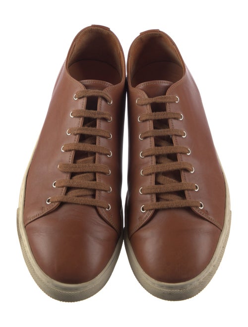Sunspel Leather Sneakers